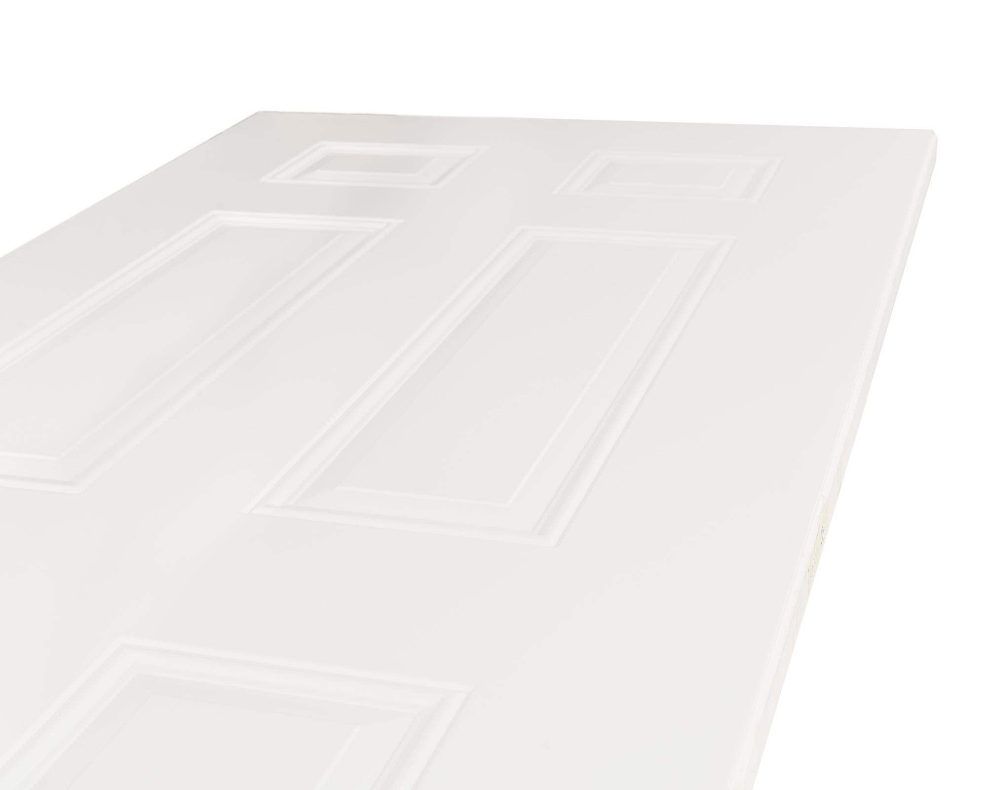 Puerta metálica Sinfonía blanco 90x200 cm-2