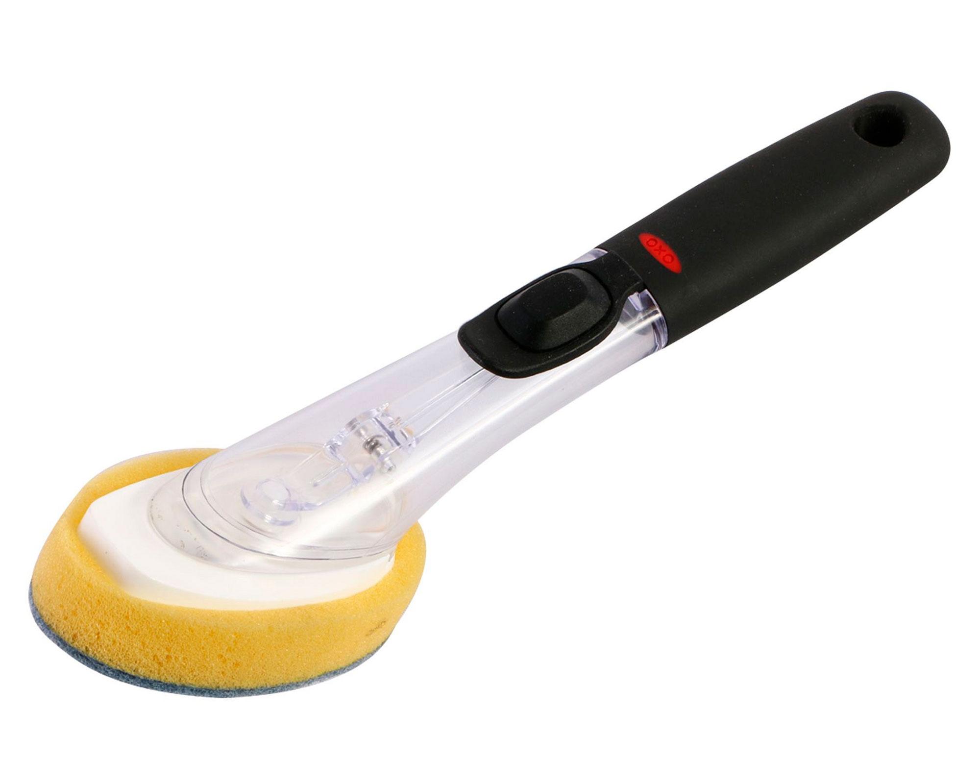 Cepillo con dispensador 26,5x3 cm negro Oxo-1