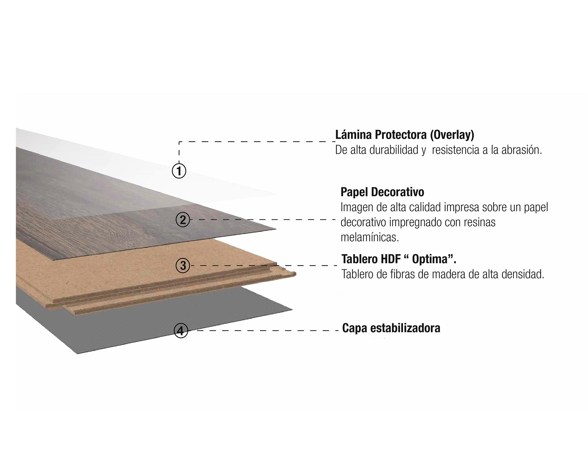 Piso flotante Classic touch cherry acco 7 mm 2.67 m2-2