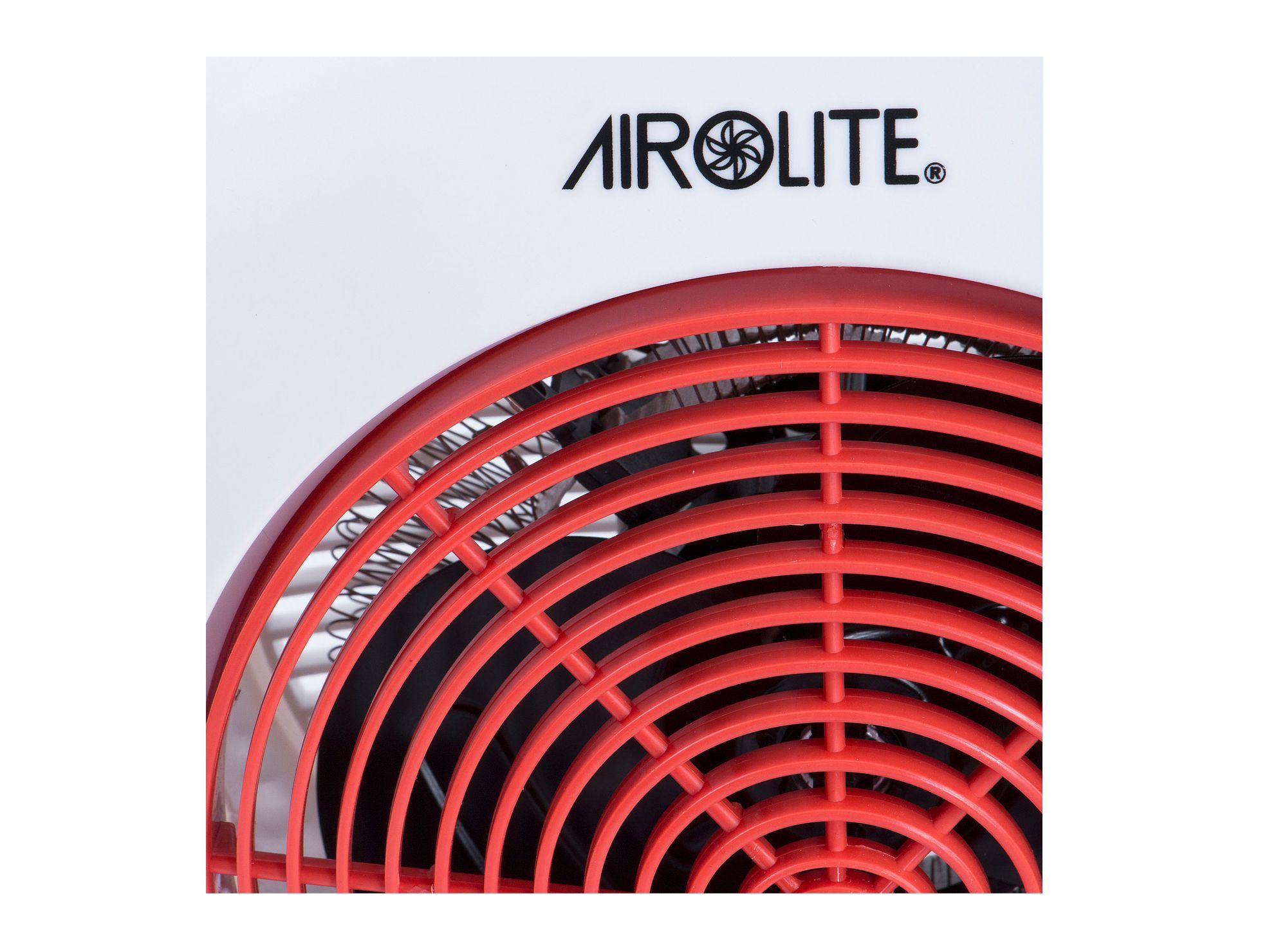 Termoventilador 1800W blanco rojo Airolite-2