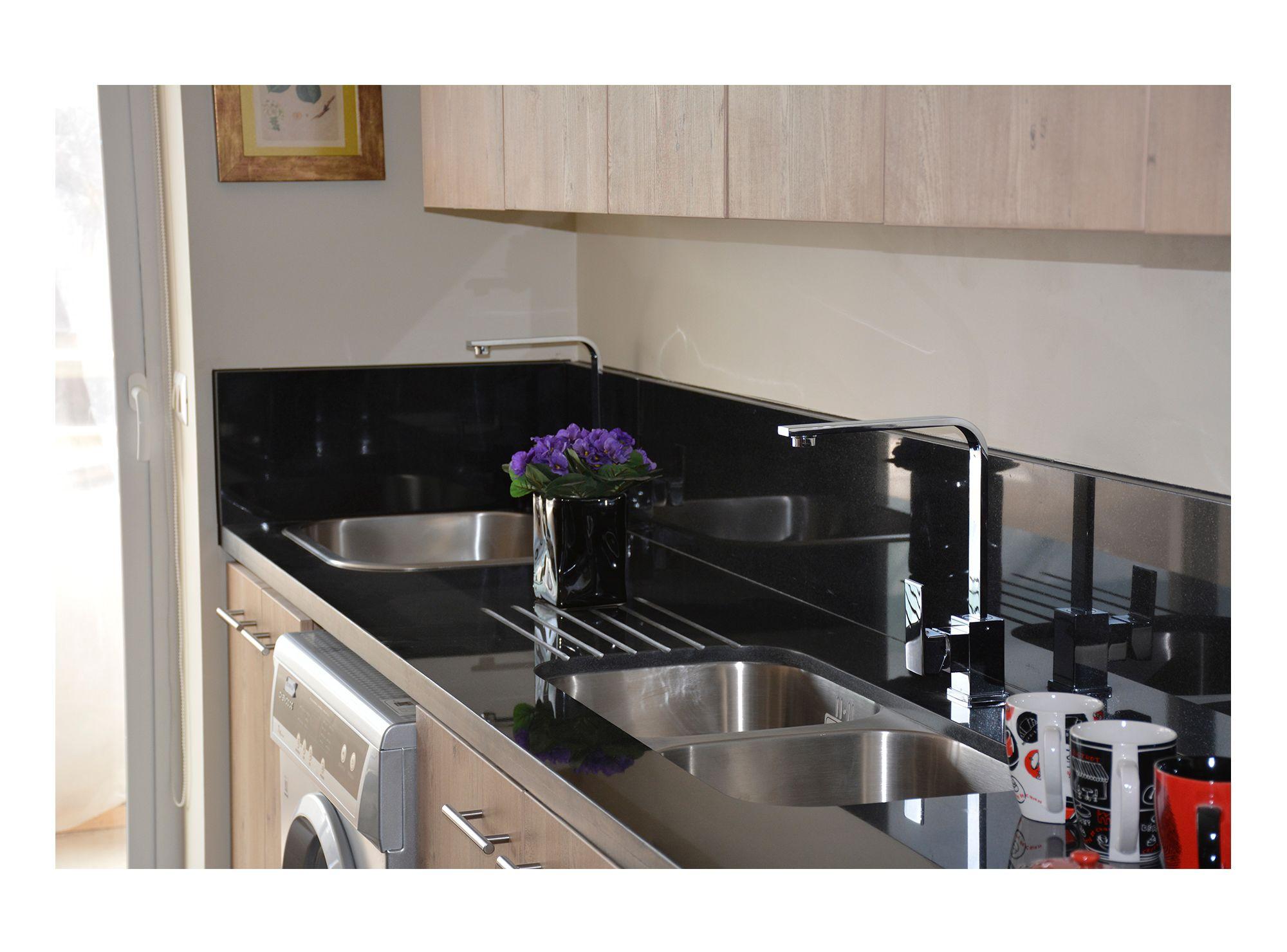 Monomando lavaplatos vertical Taff Stretto-6