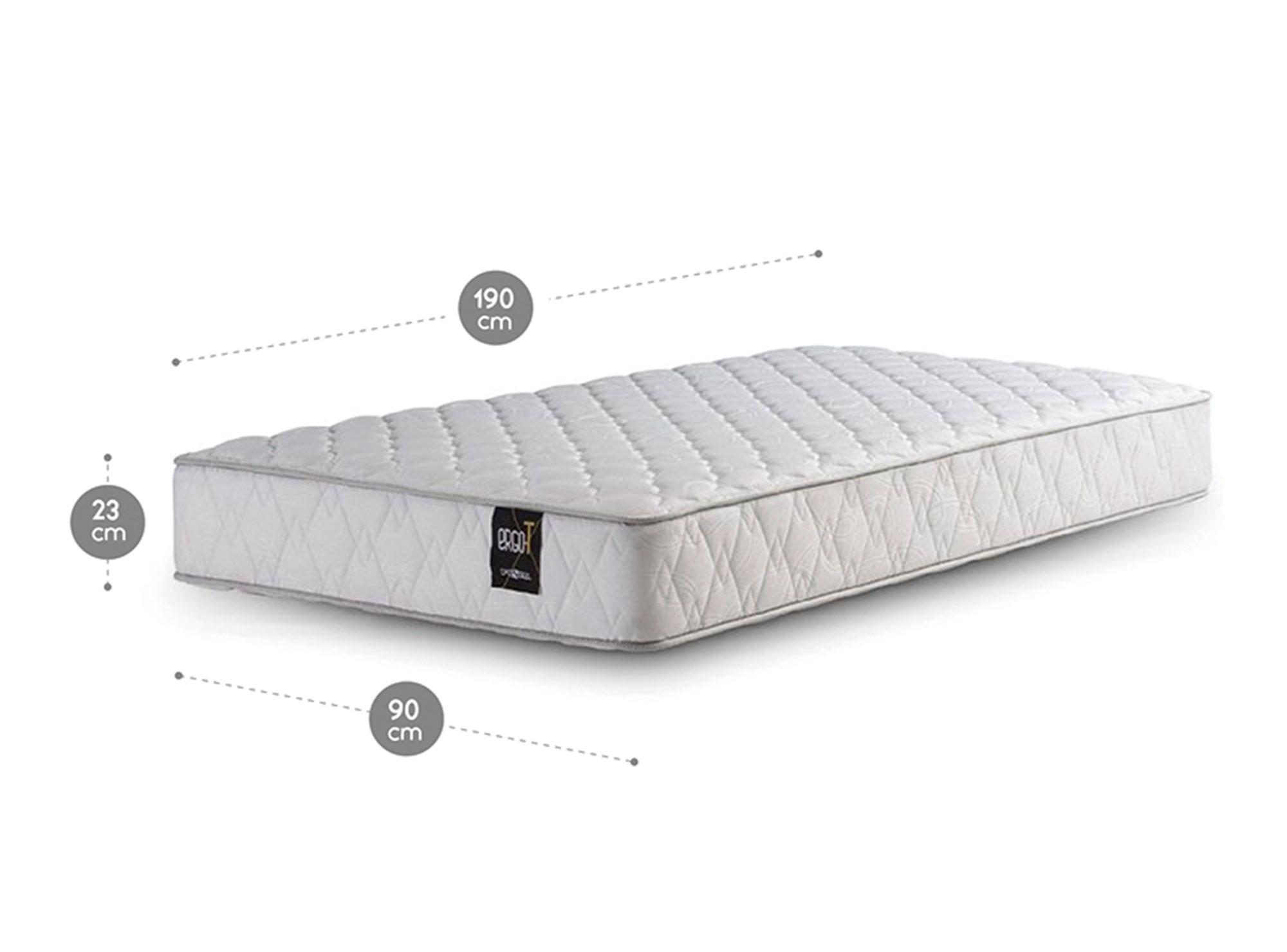 Colchón 1 plaza x 190 cm Ergo T Rosen-1