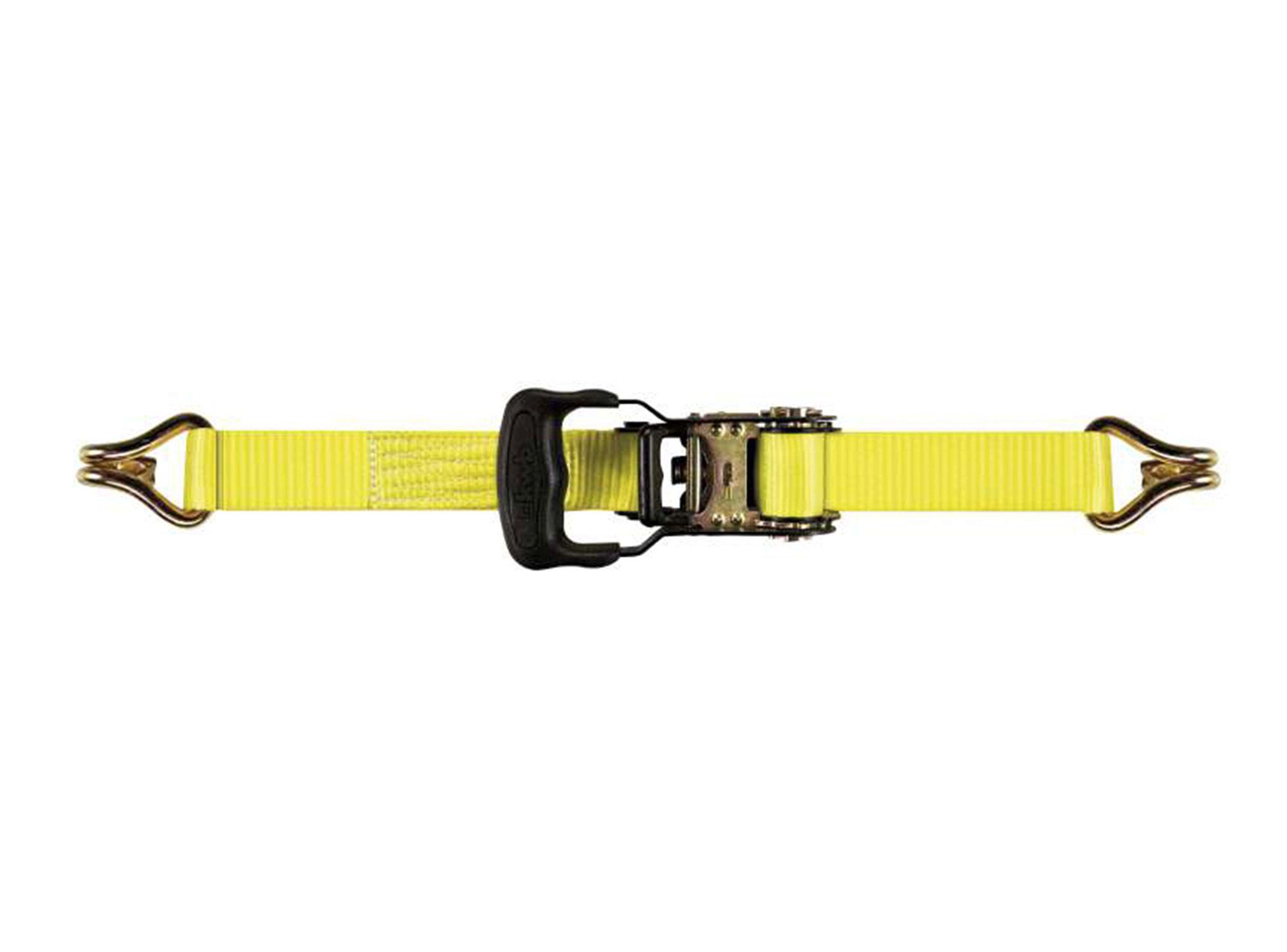 Eslinga tensor 35 mm x 6 m amarillo 2 unidades KWB-3