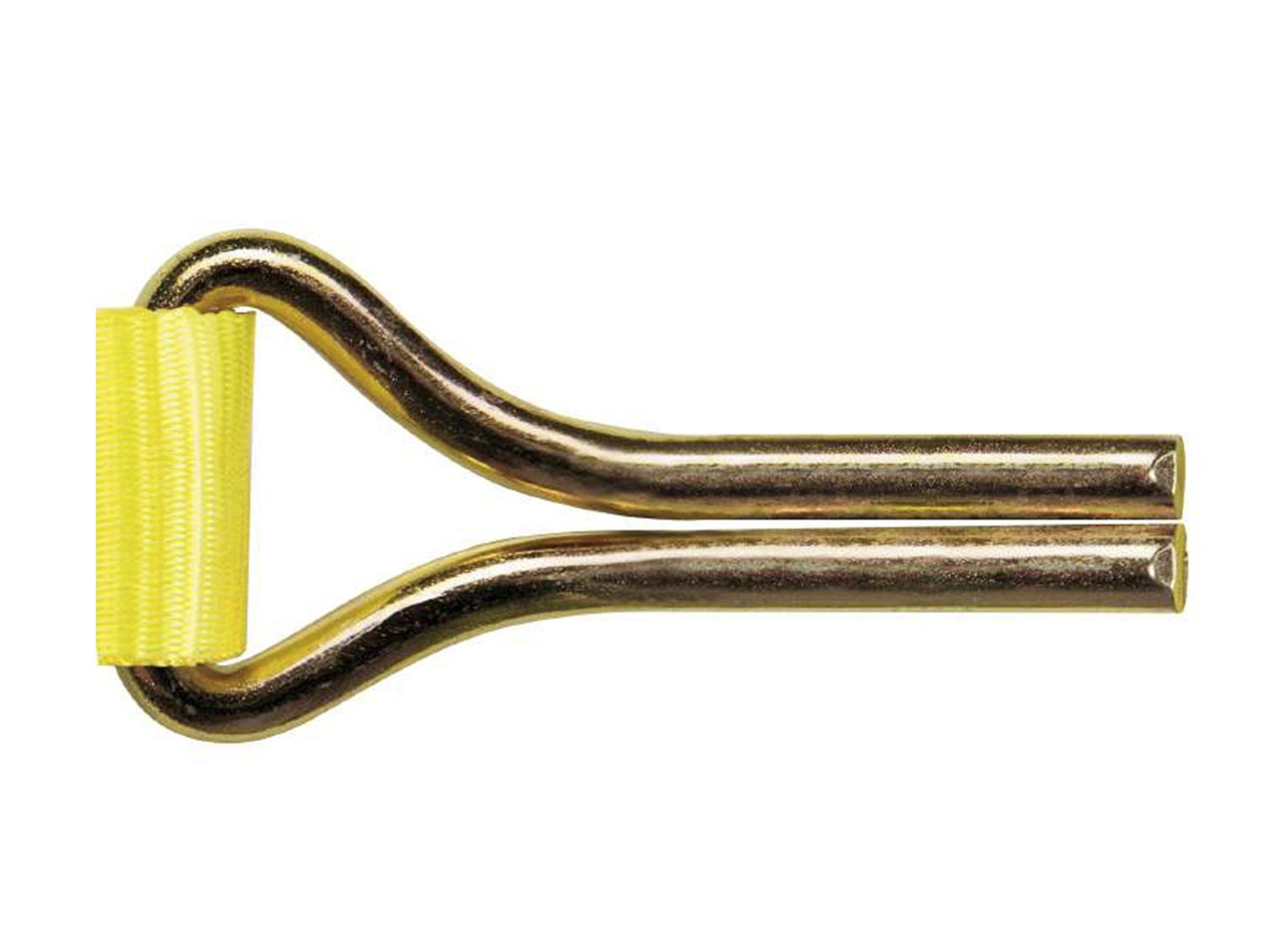 Eslinga tensor 35 mm x 6 m amarillo 2 unidades KWB-4