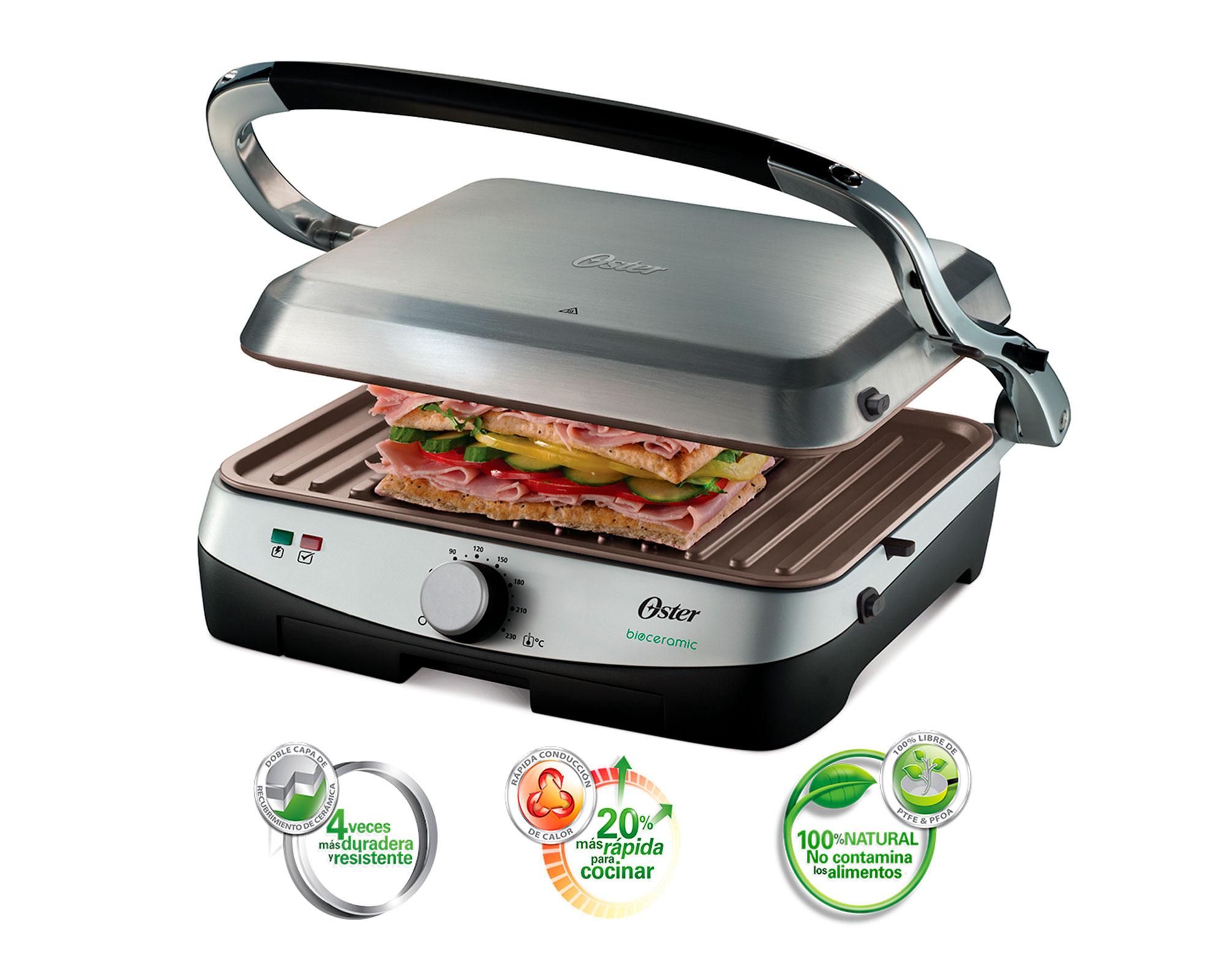 Parrilla sandwichera 1500W CKSTPA4881052 inox Oster-3