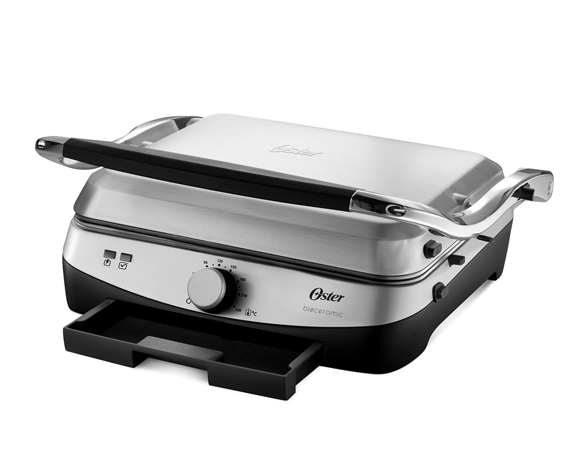 Parrilla sandwichera 1500W CKSTPA4881052 inox Oster-0