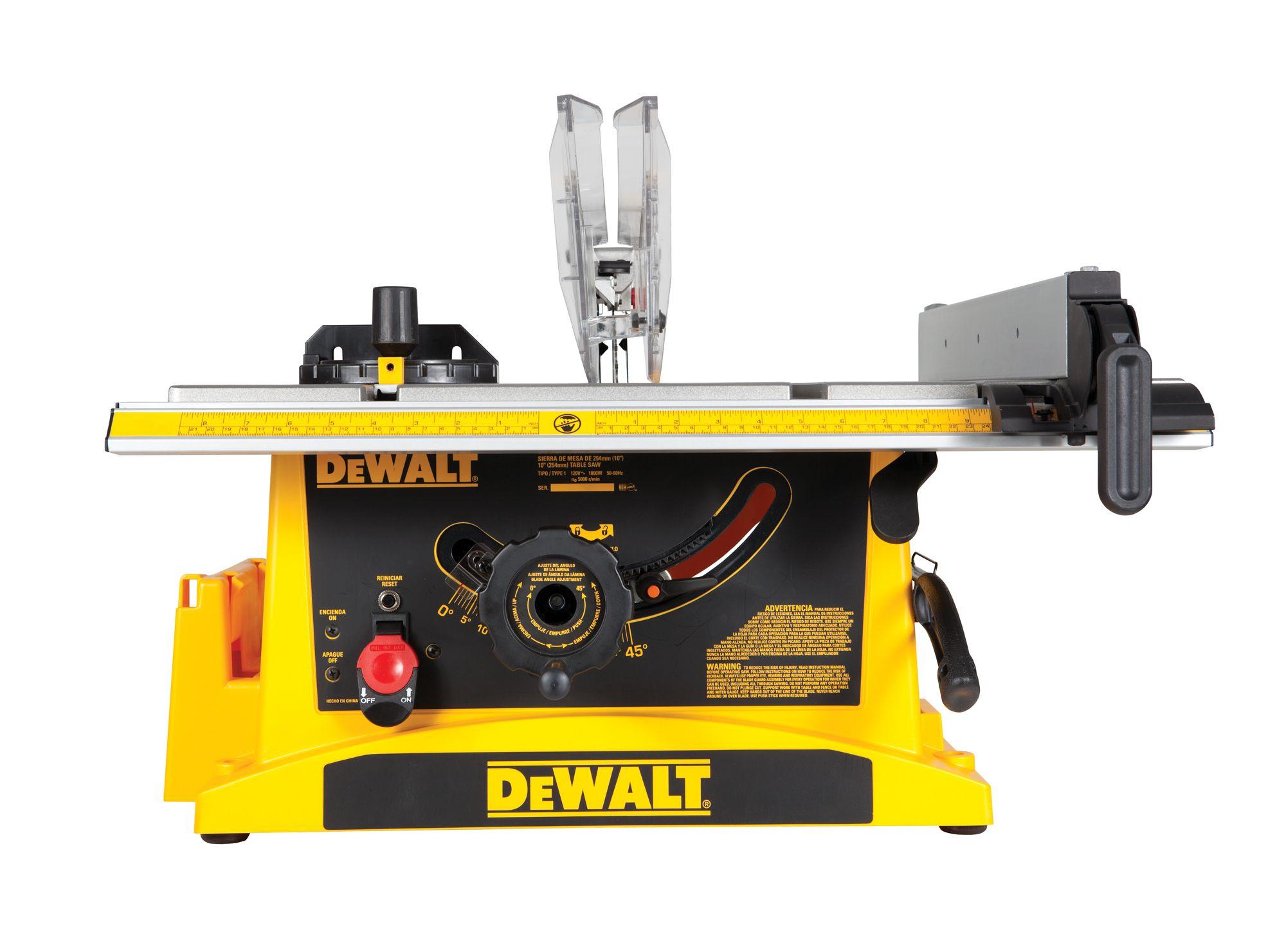 Sierra de banco 10'' 1800W DWE7470 Dewalt-2