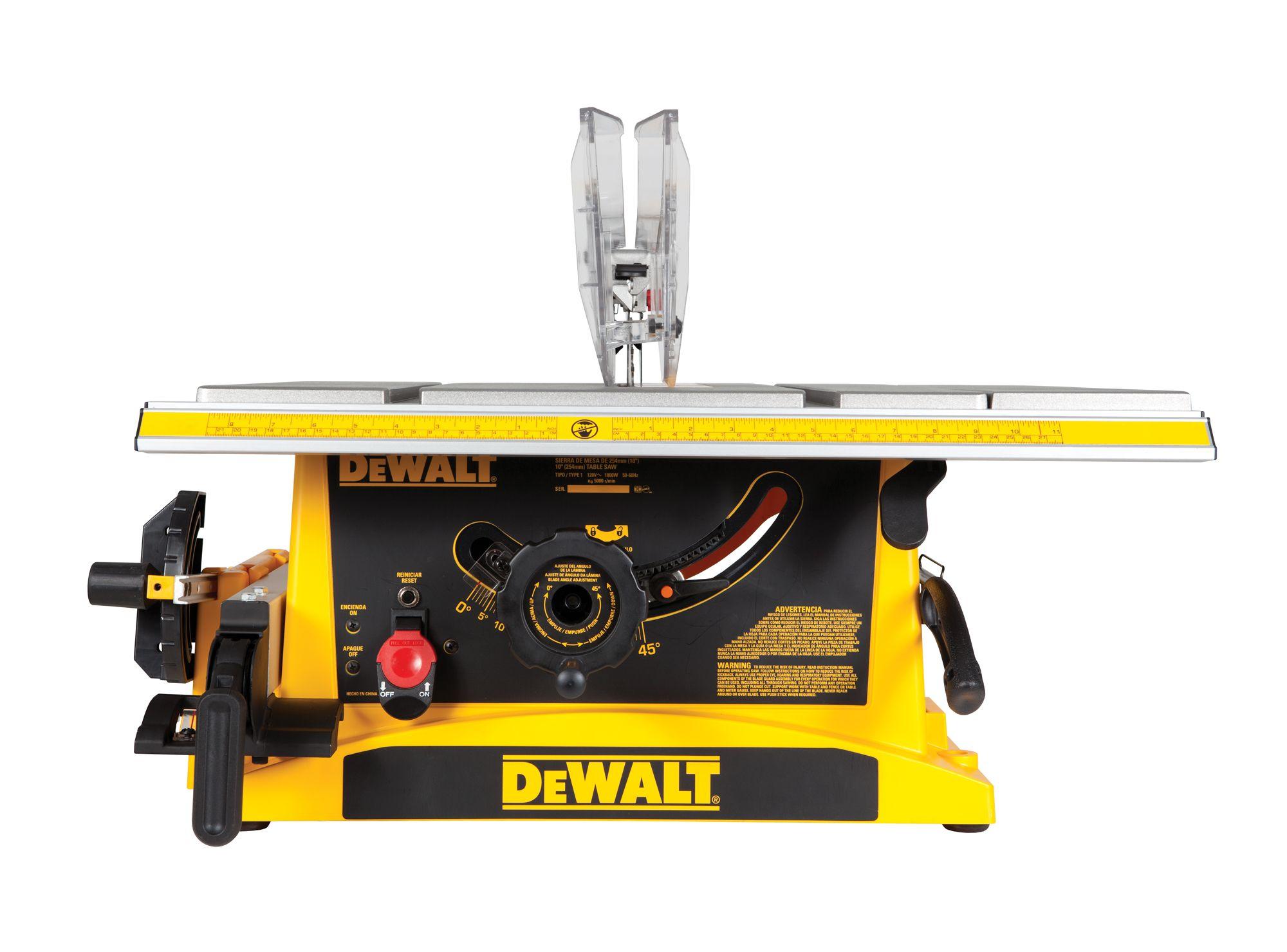 Sierra de banco 10'' 1800W DWE7470 Dewalt-3