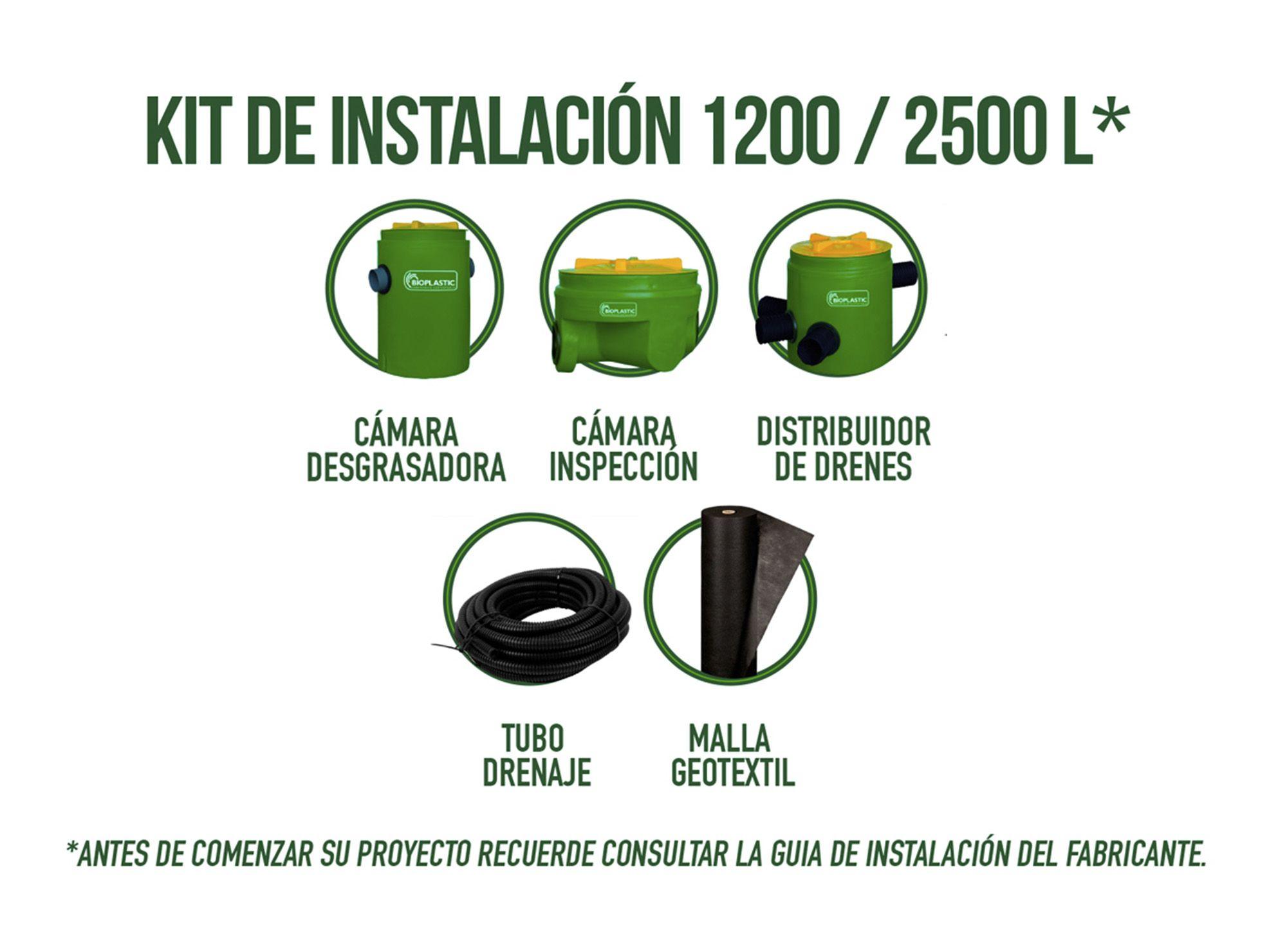Kit drenaje 2000 l des100-inspec500-dis1 Bioplastic-0