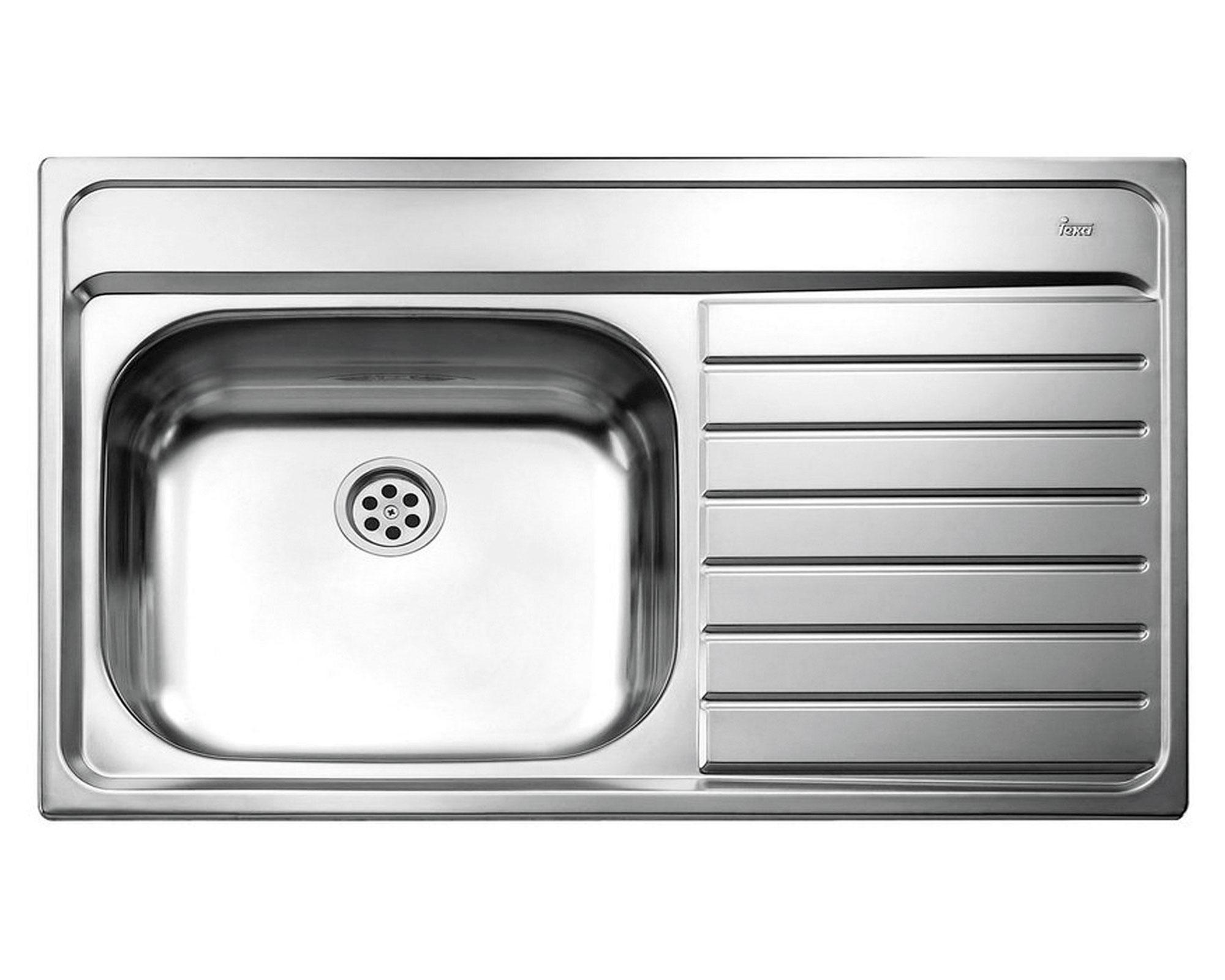 Lavaplatos empotrado izquierda inox 2 Teka-0