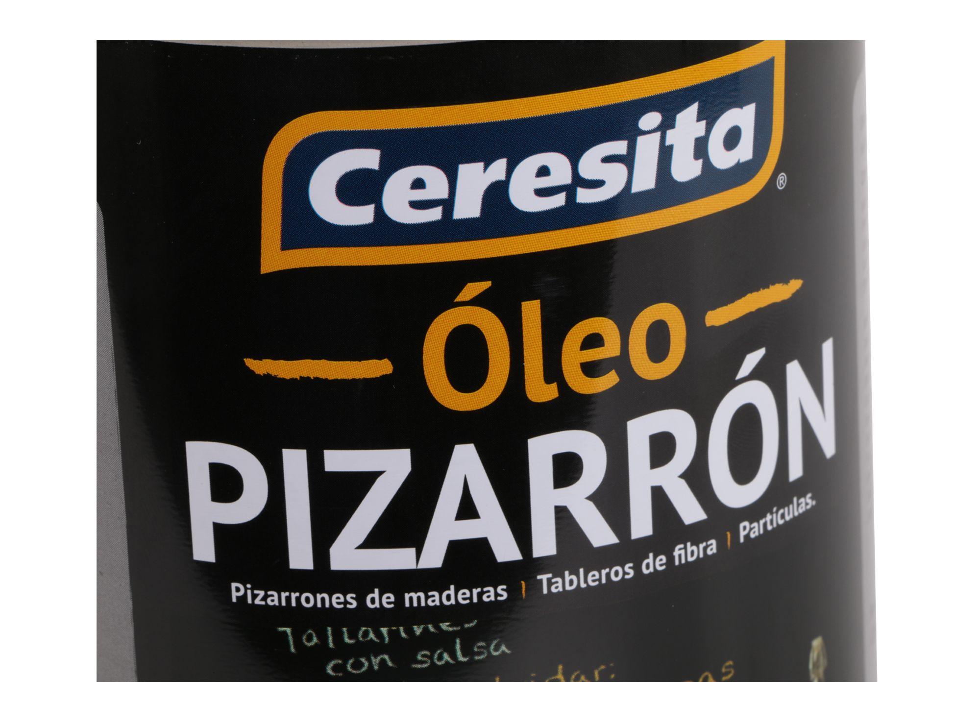 Óleo 1/4 galón Pizarrón negro mate Ceresita-1