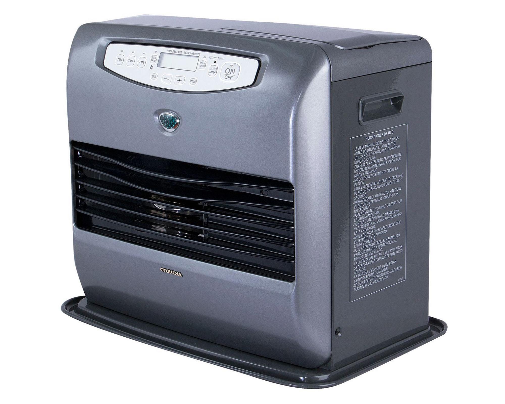 Estufa a parafina 17600 BTU FH7747 grafito Corona-1