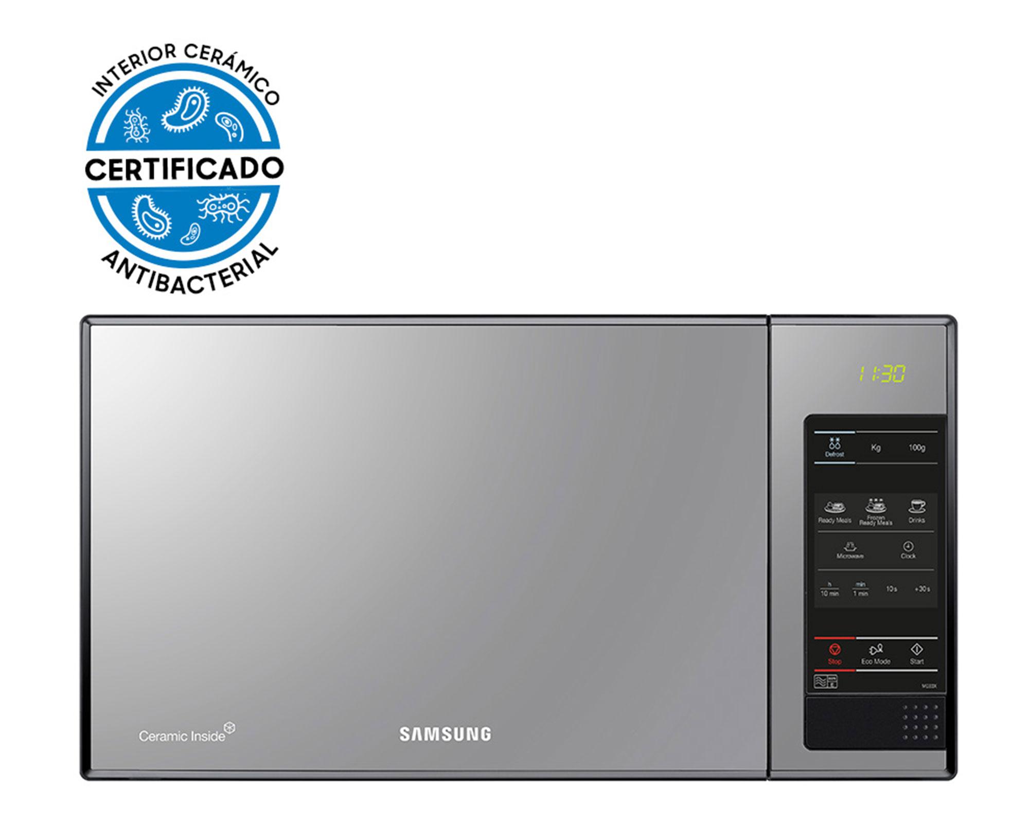Microondas digital 23 litros ME83X negro Samsung-1