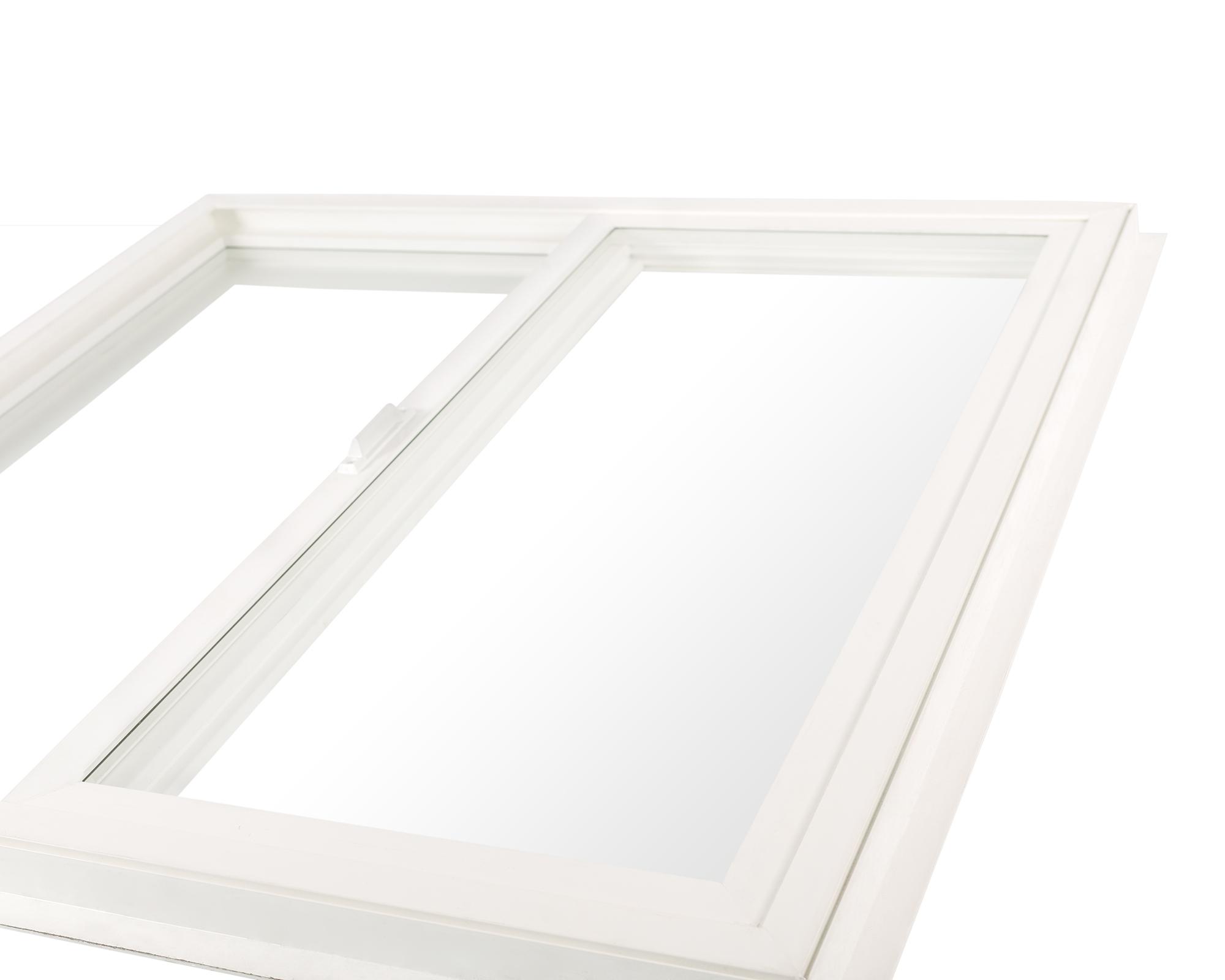 Ventana PVC Simple 100x100 cm Corredera Blanca-2