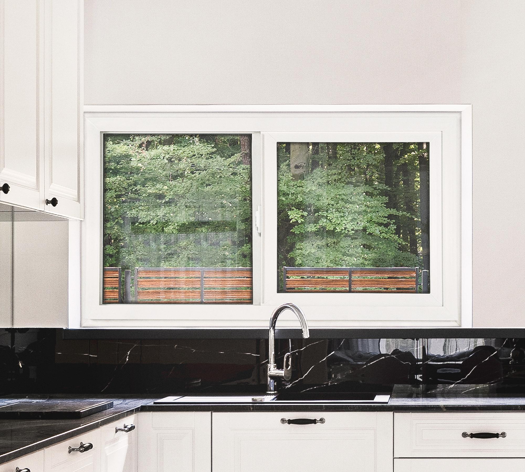 Ventana termopanel PVC 4 mm 121x100 cm-0