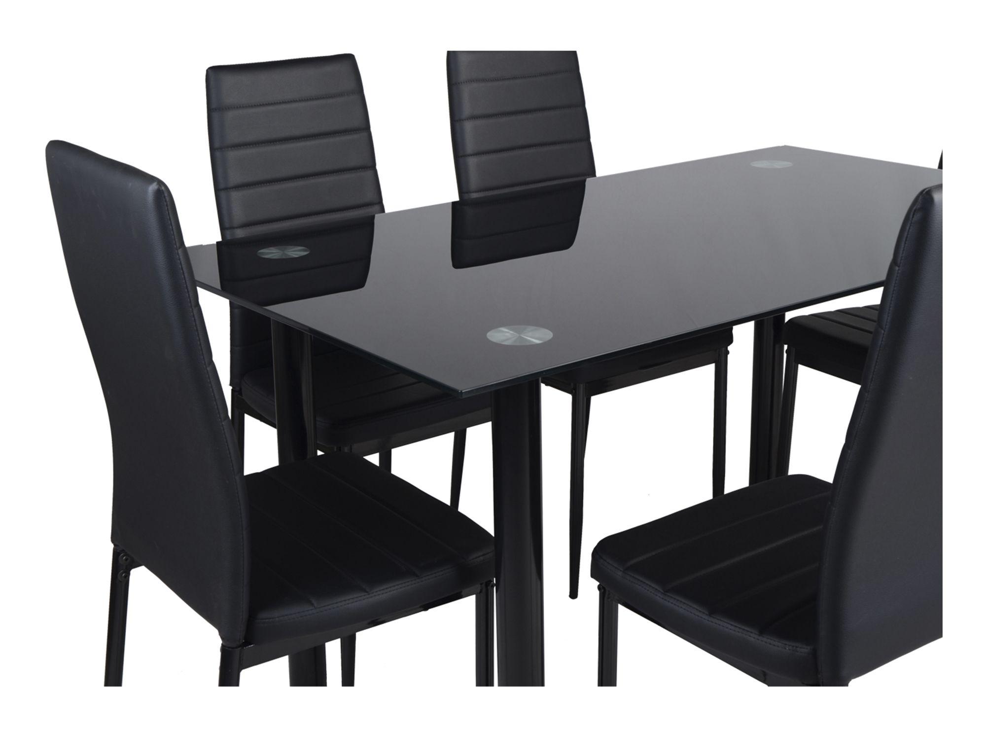 Comedor 6 sillas negro M+Design-2
