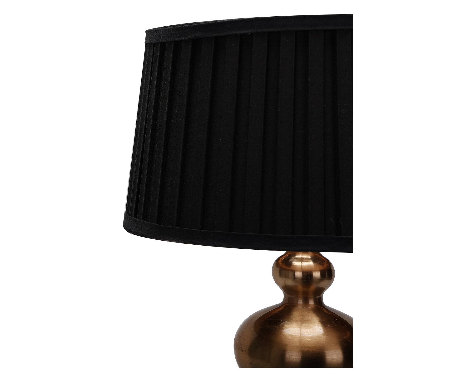 Lámpara sobremesa 1L 60W E27 Mallorca cobre Abitare-2