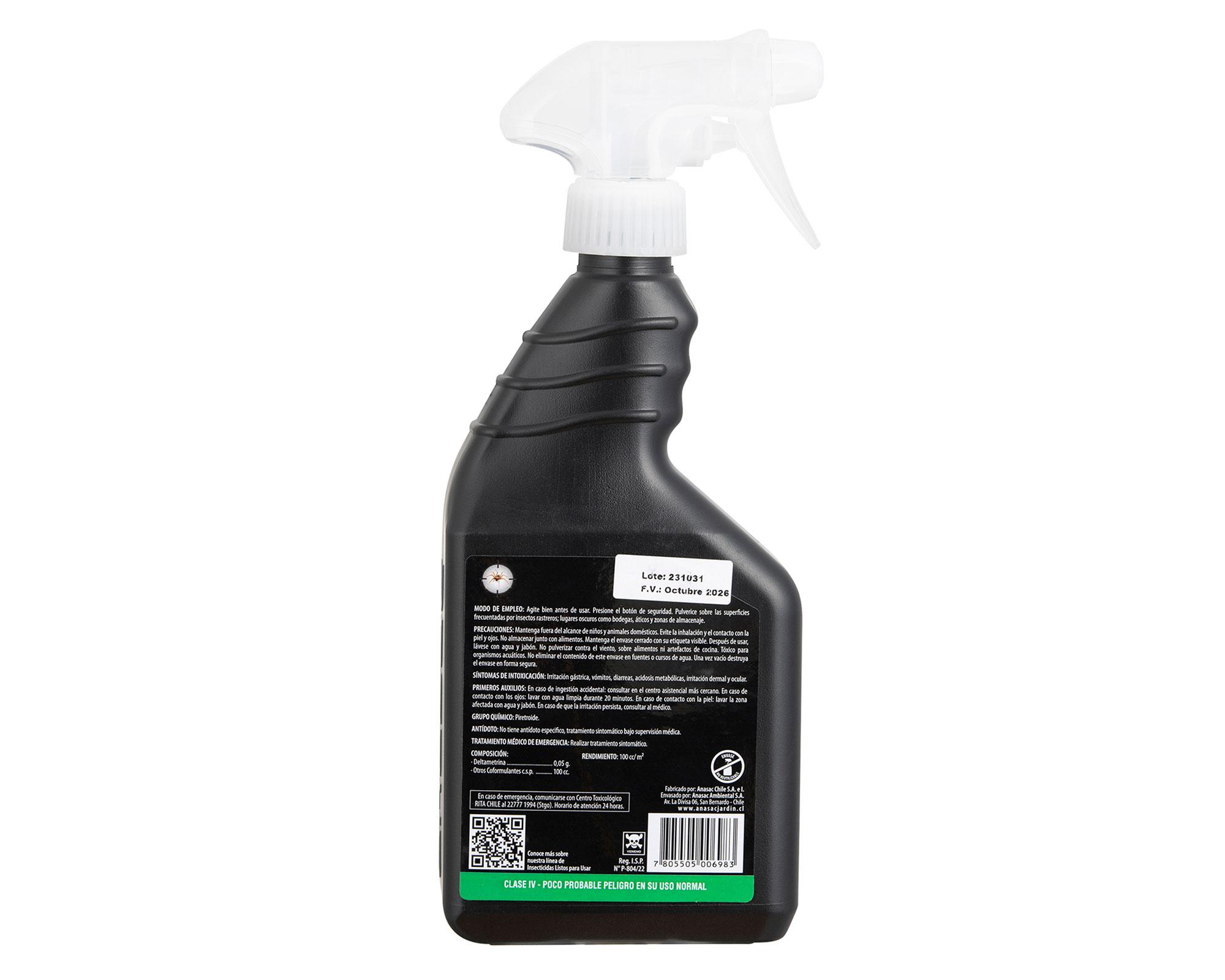 Insecticida Arañas listo para usar 500 cc Anasac-1