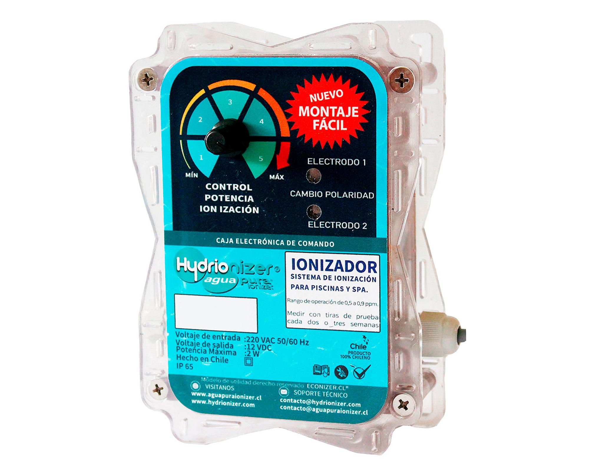 Ionizador para piscinas 40m3 AP40P Aguapura-1