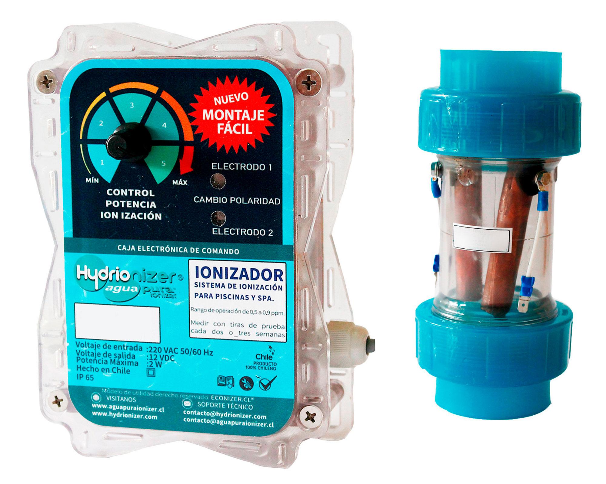 Ionizador para piscinas 40m3 AP40P Aguapura-0