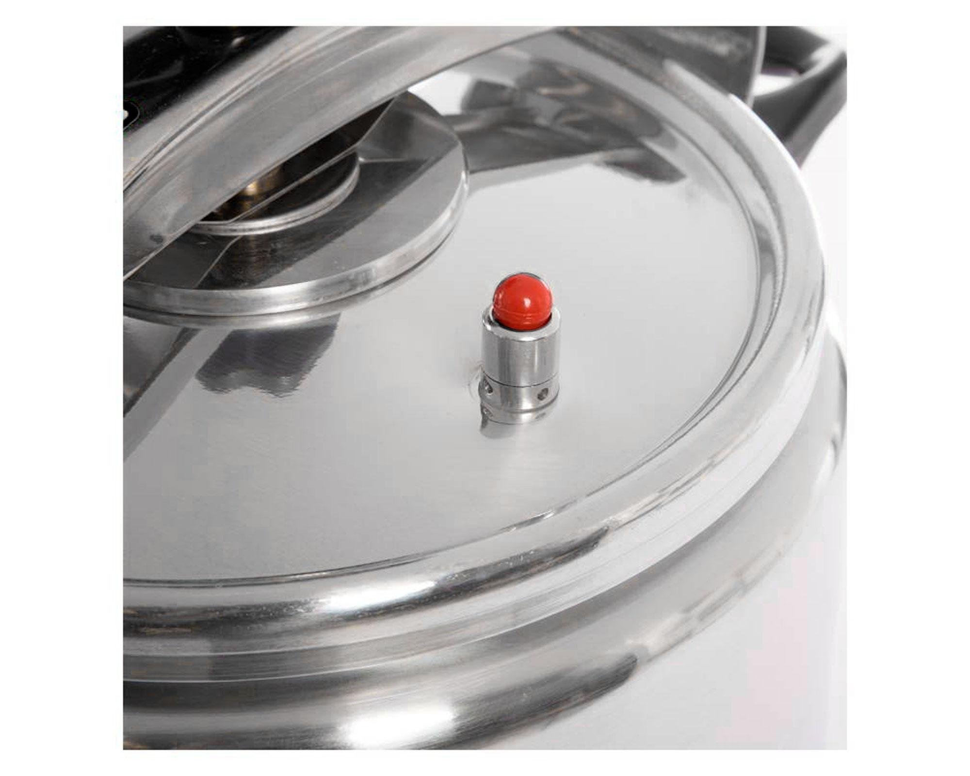 Olla presión 8 litros Comprezzo aluminio Fantuzzi-2