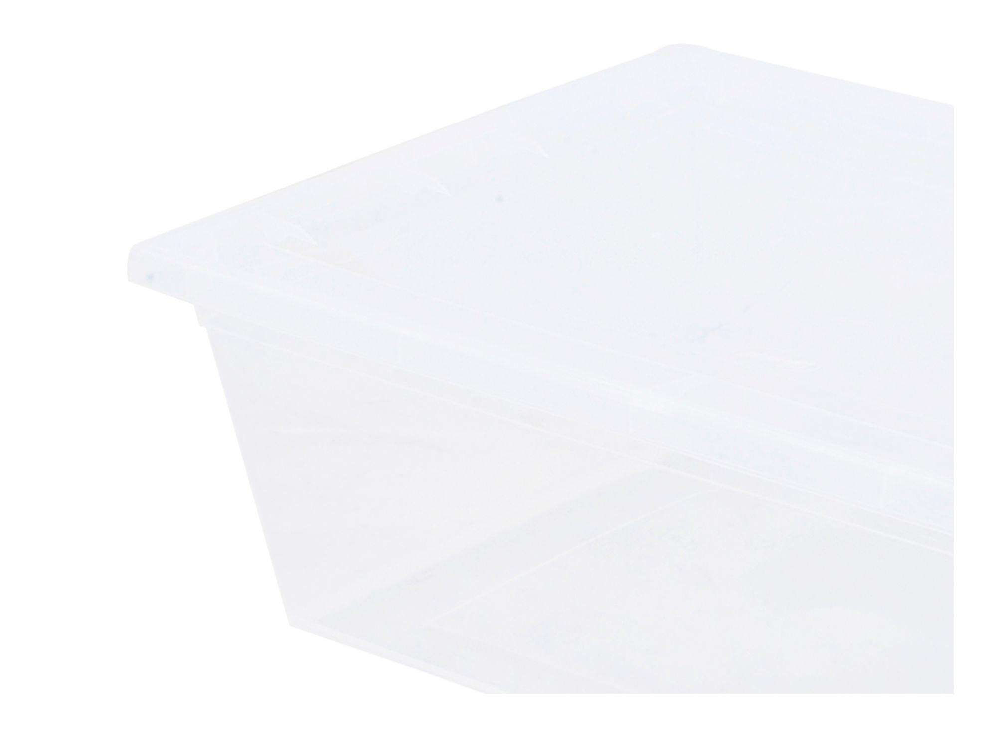 Caja organizadora 6 litros Mybox transparente Wenco-1