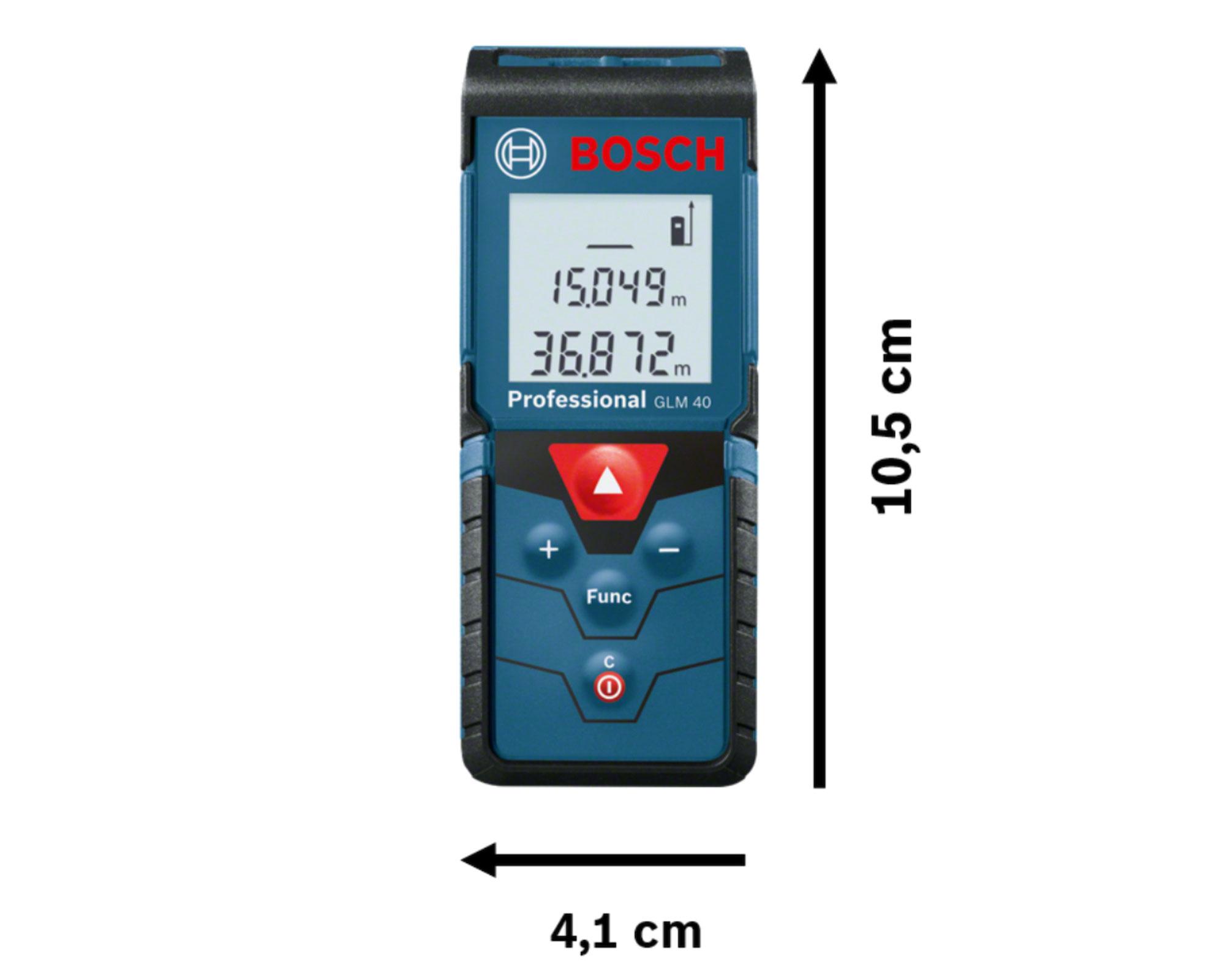 Medidor de distancia láser 40 metros GLM-40 Bosch-3