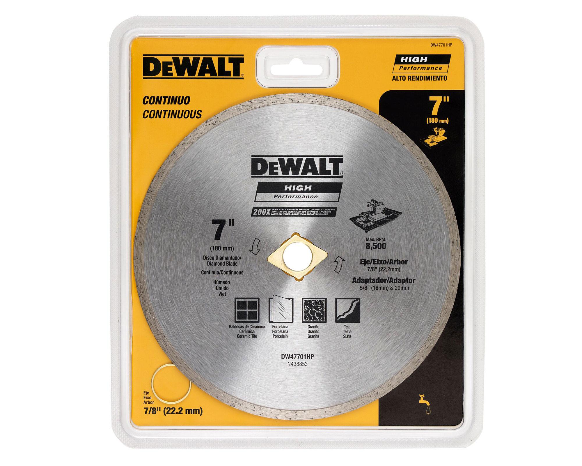 Disco diamantado 7'' DW47701HP-1