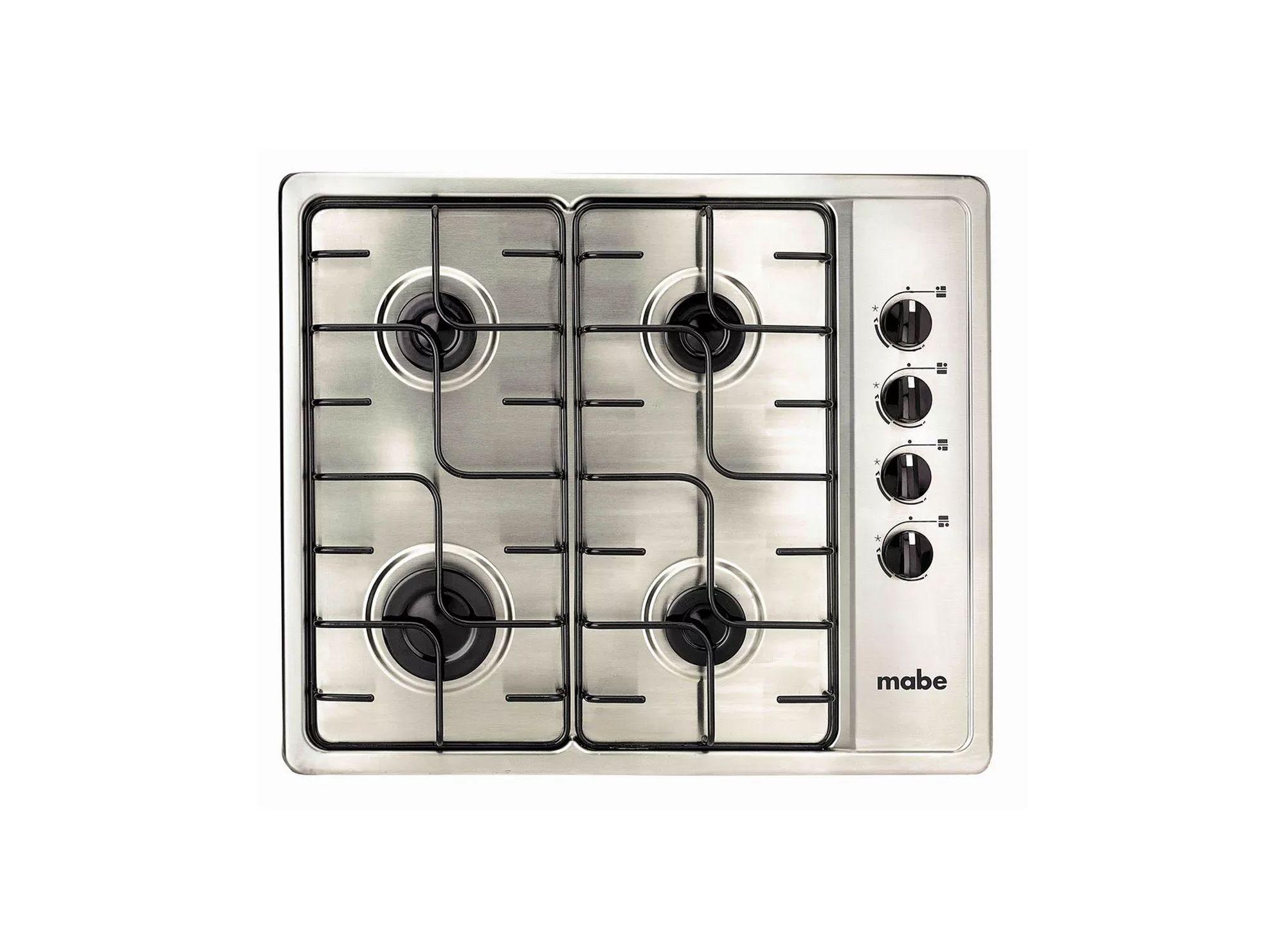 Encimera a gas 4 platos Mabe.-0