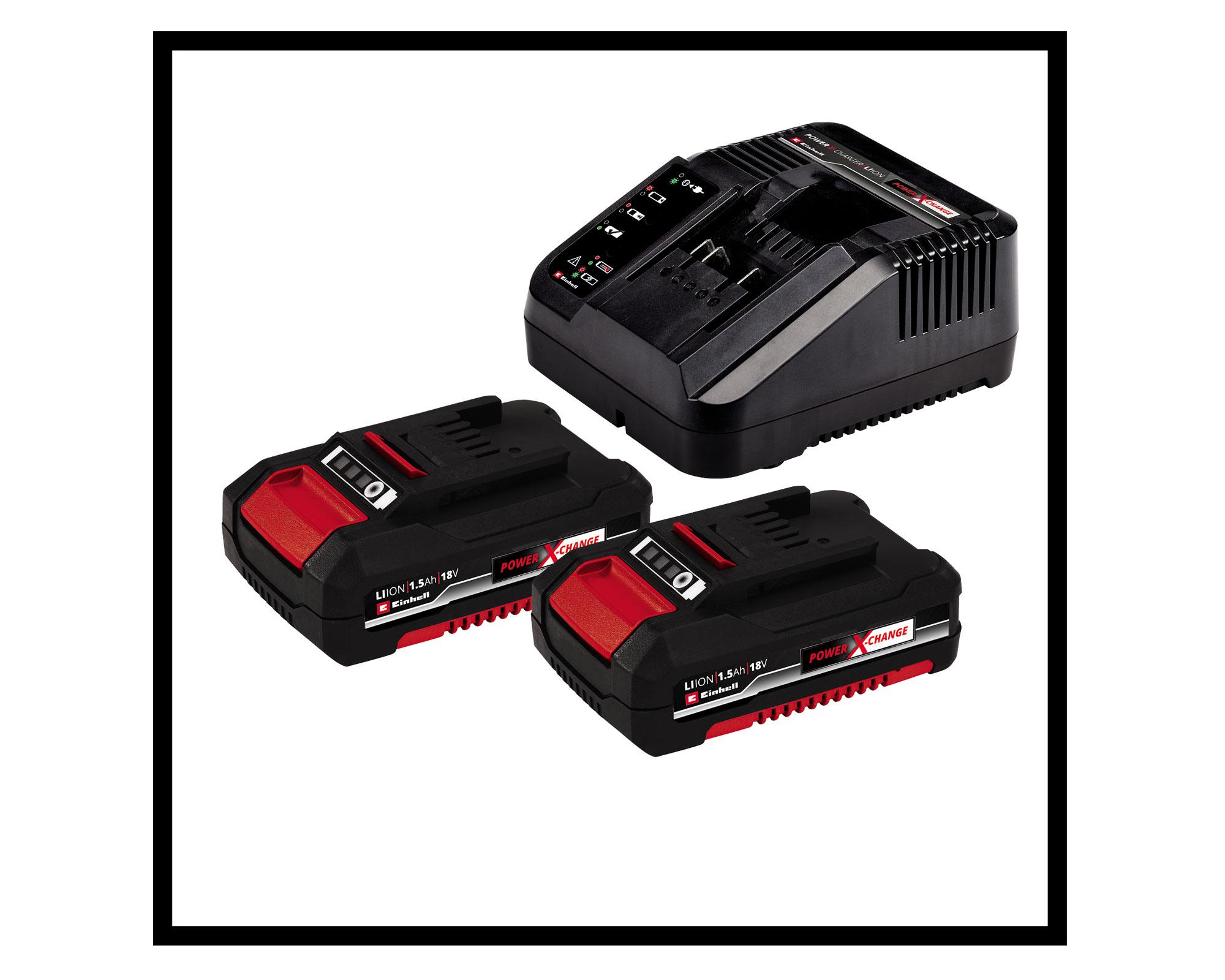 Taladro inalámbrico 18V 10mm TE-CD 18/2 Li KIT + 2 baterías 1,5Ah Einhell-4