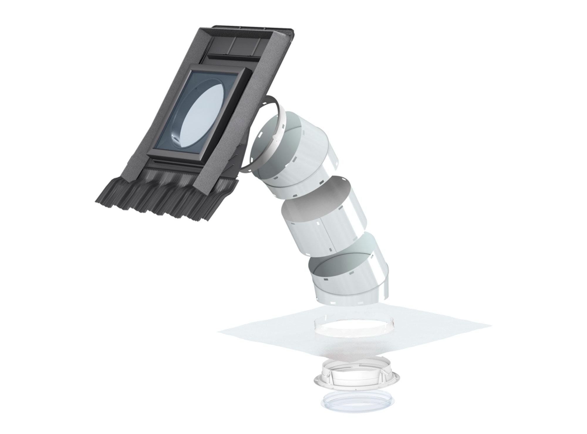 Túnel solar flexible para techo liso e inclinado Velux-1