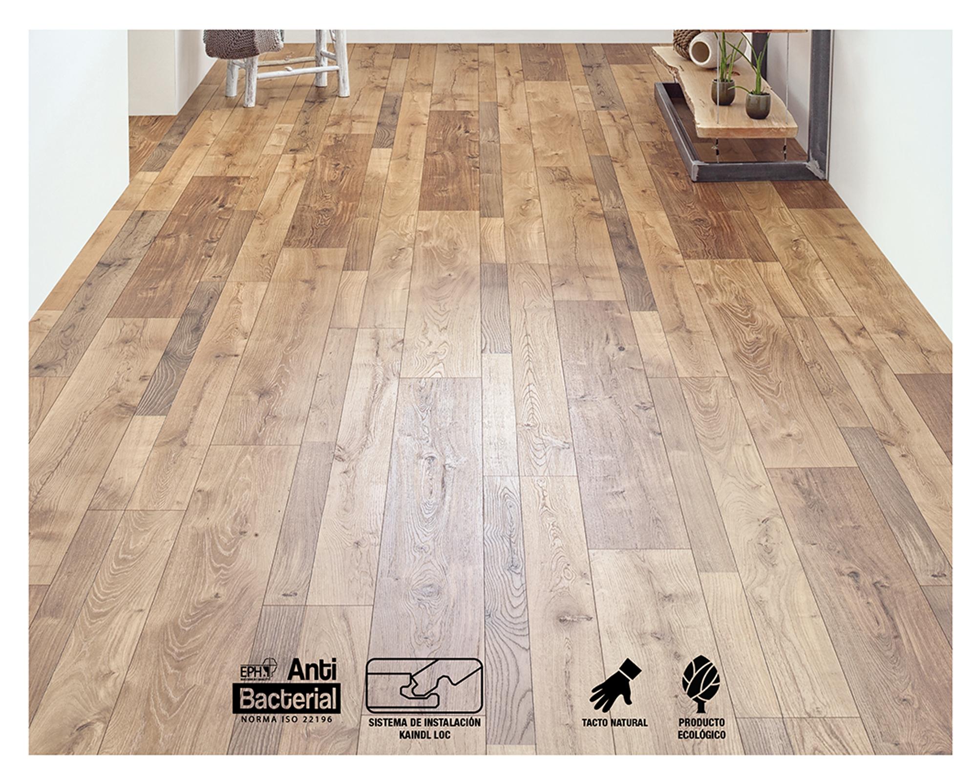 Piso flotante Farco Elegance roble 8 mm 2.40 m2-4