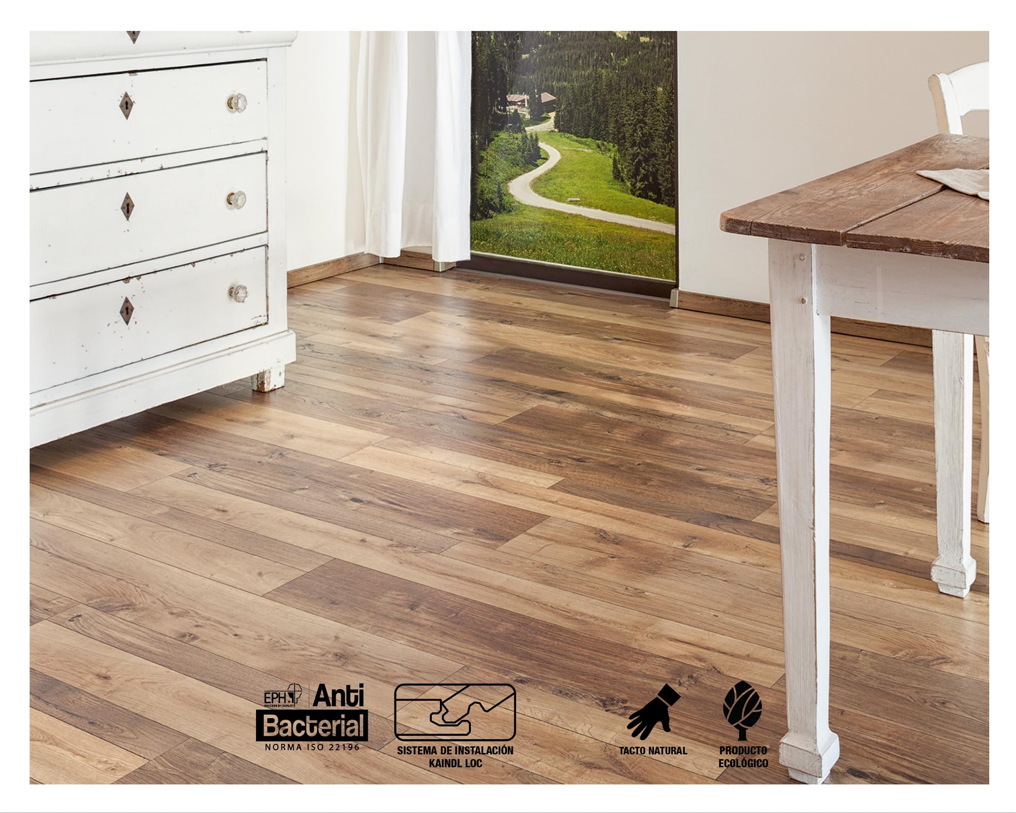 Piso flotante Farco Elegance roble 8 mm 2.40 m2-2