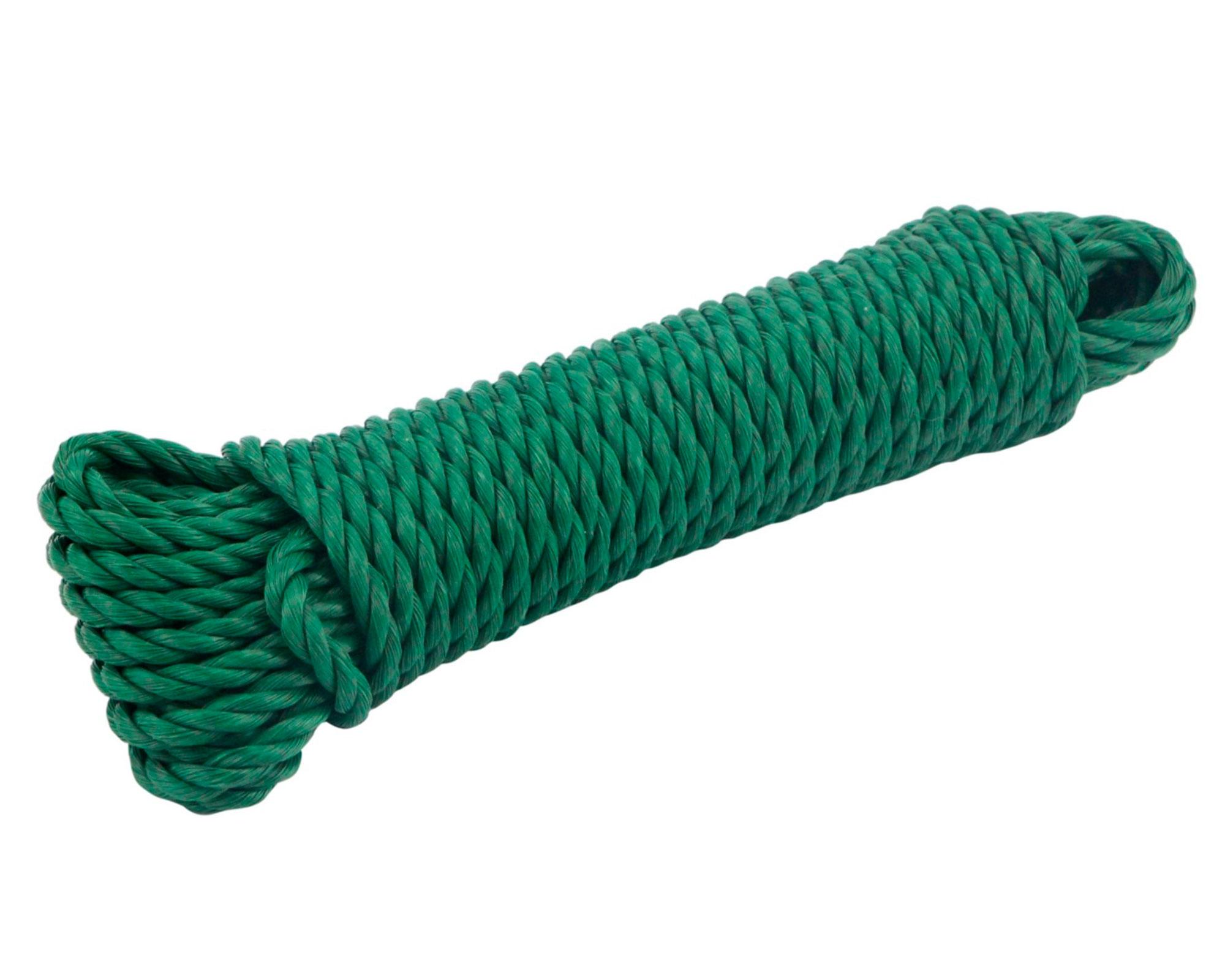 Polietileno torcido 4 mm 15 m verde Arnik-0