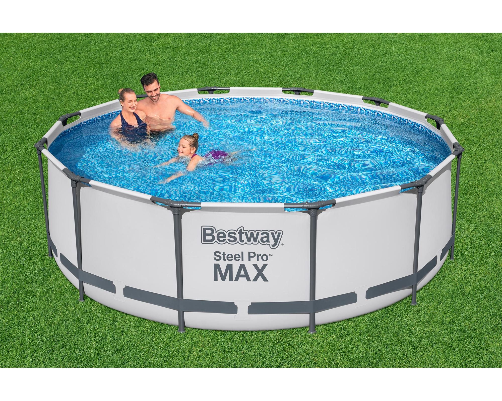 Piscina estructural 3,66 m 9150 litros Steel pro Bestway-6