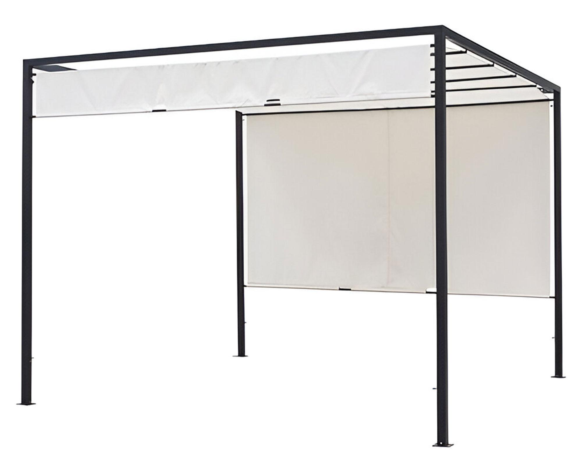 Pérgola 3x3x2,3 m Albany crudo Outzen-0