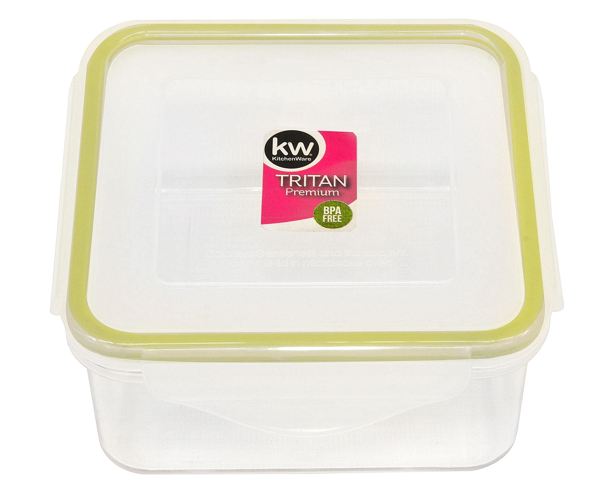 Hermético 650 ml Premium tritan cuadrado KW-0