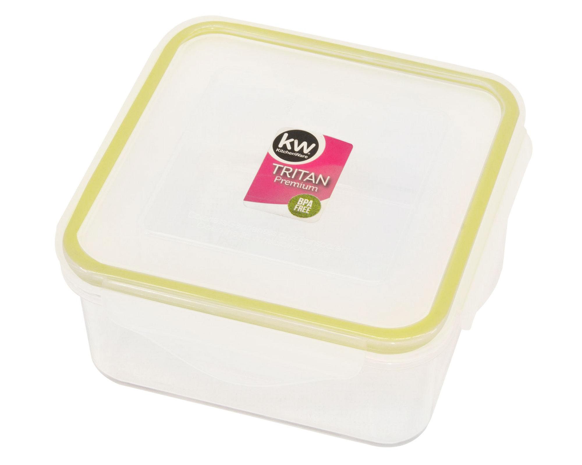 Hermético 650 ml Premium tritan cuadrado KW-1