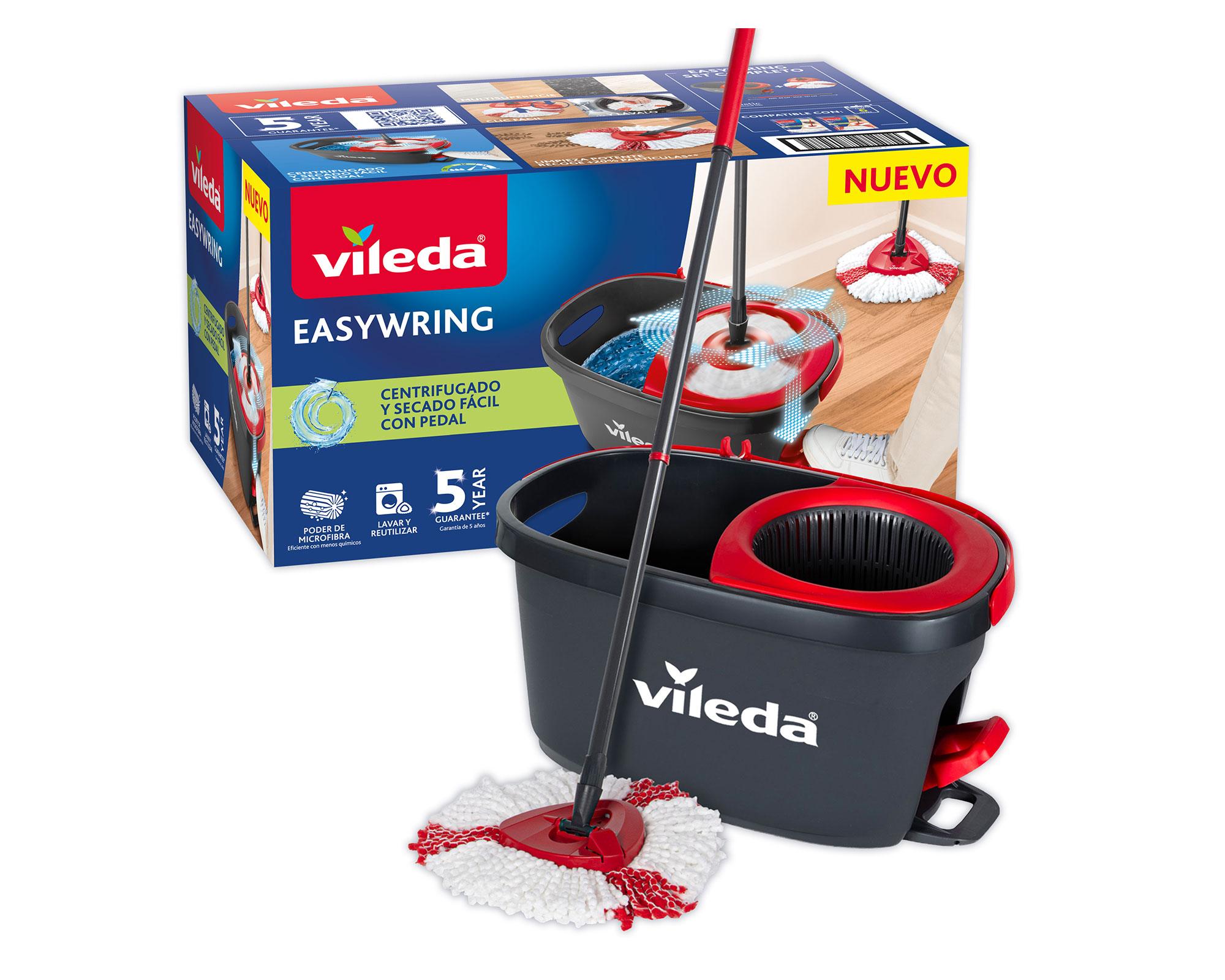 Balde Pedal con Mopa Easy Wring-0