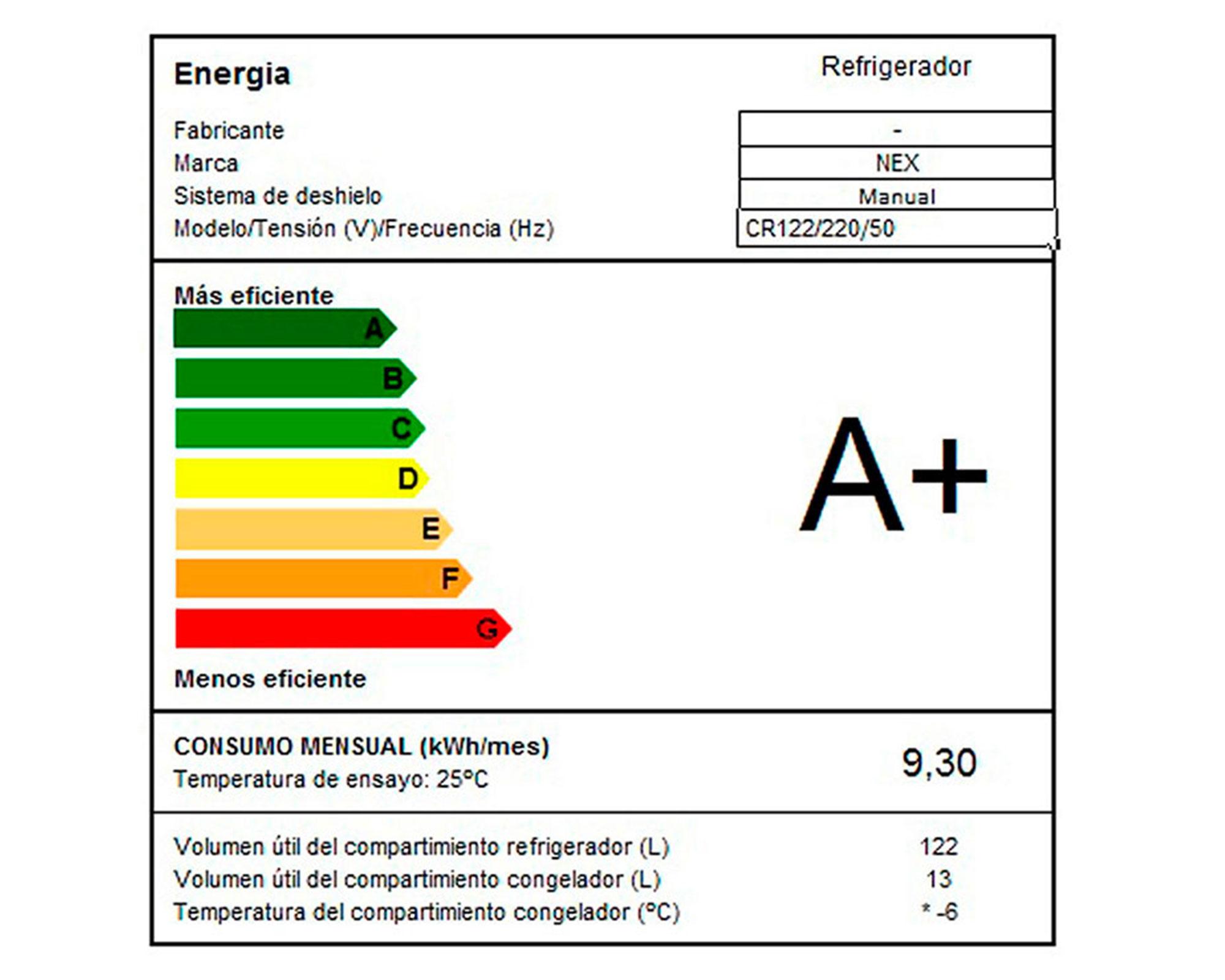 Frigobar CR122 blanco 122 lt-11