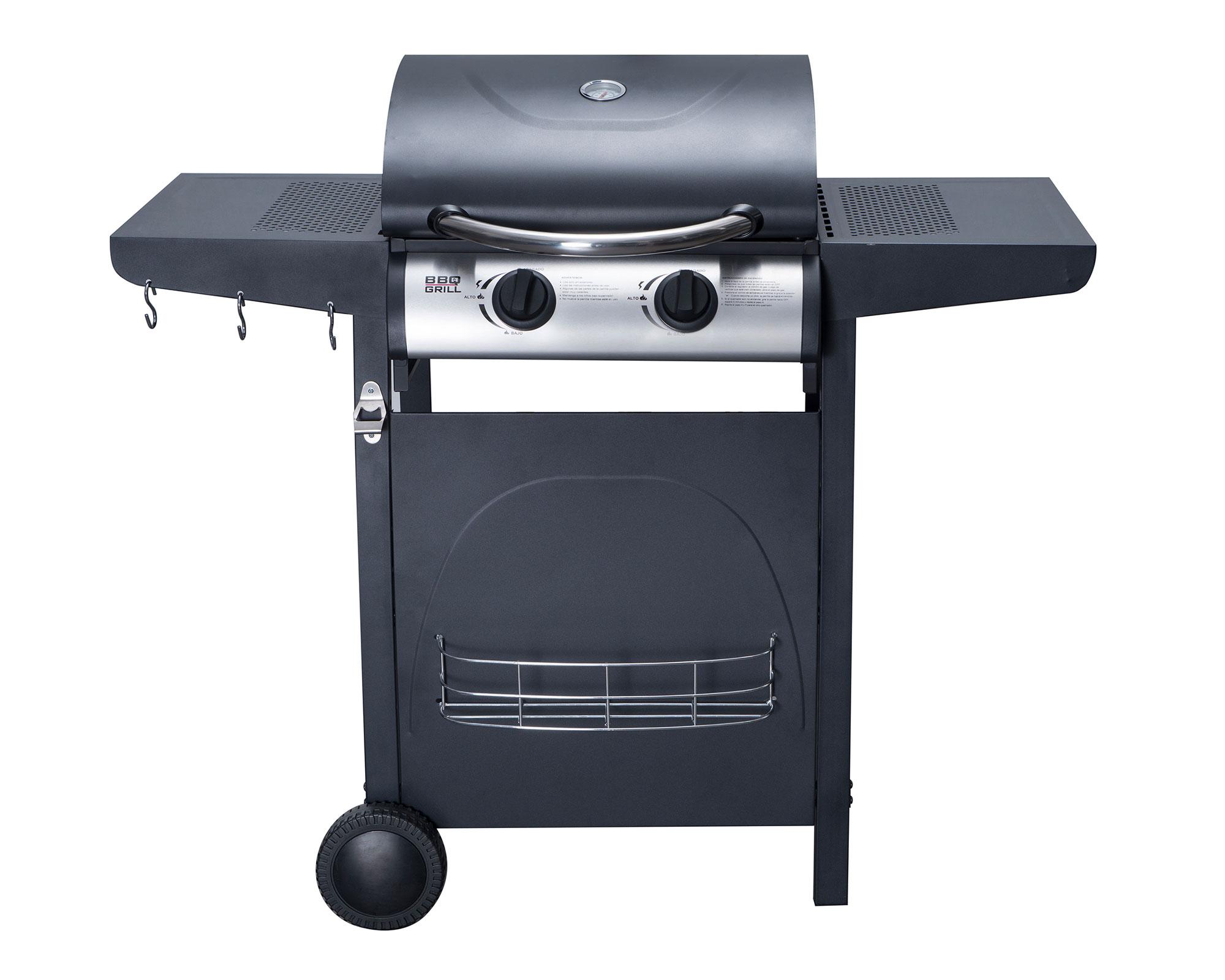 Parrilla a gas 2 quemadores Houston BBQ Grill-0