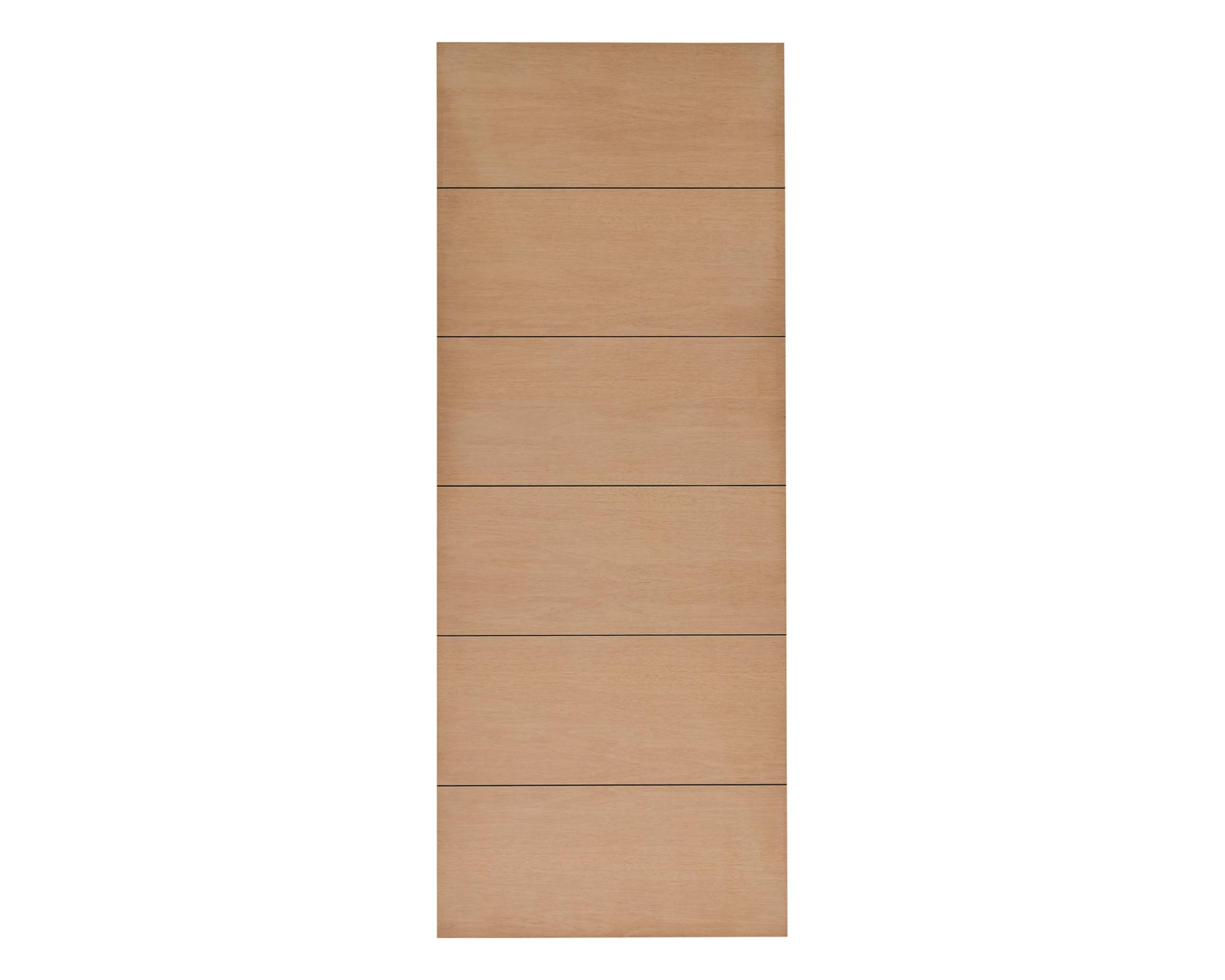 Puerta interior Milano Enchapada 75x200 cm Multimarca.-1