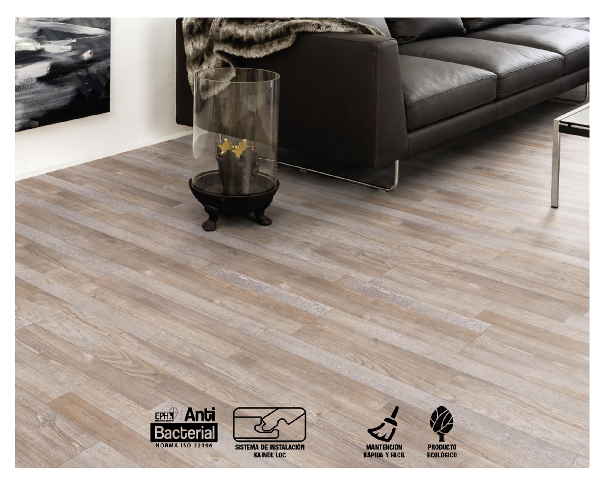 Piso flotante Classic touch pino amelia 7 mm 2.67 m2-3