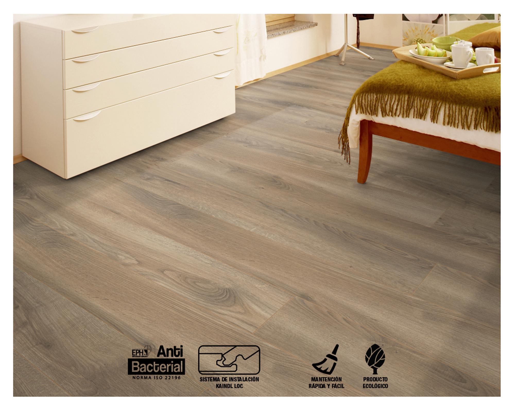 Piso flotante Classic touch roble marineo 7 mm 2.67 m2-4