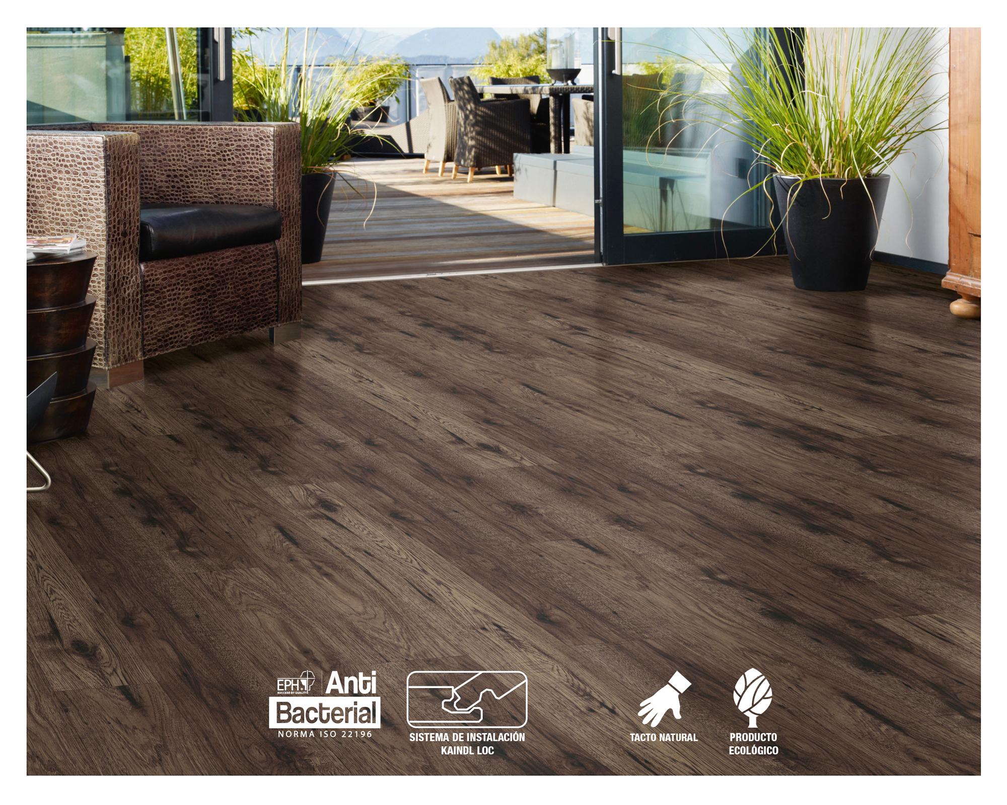 Piso flotante Natural touch hickory dark 10 mm 1.76 m2-3