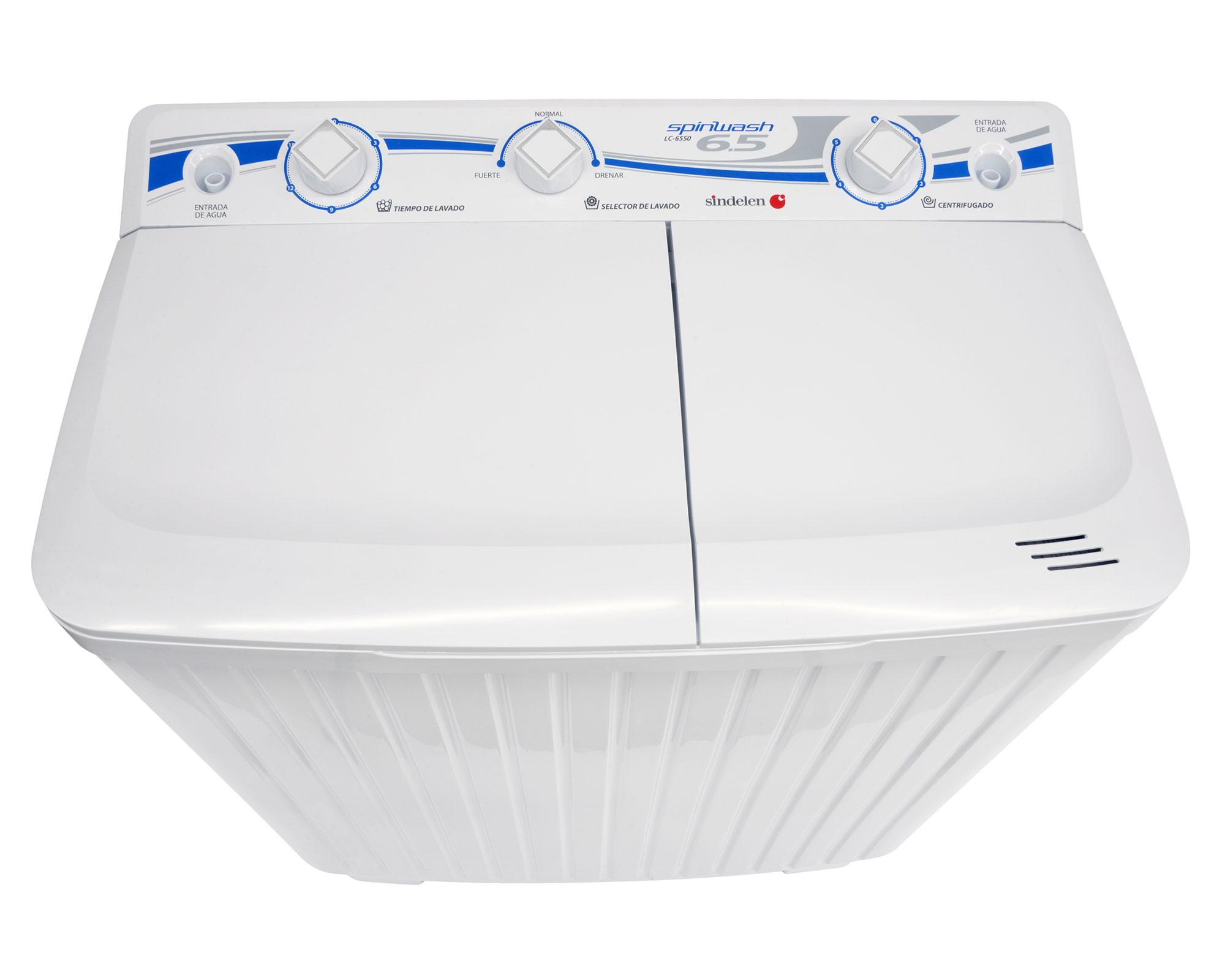 Lavadora centrífuga 6 kg LC-6550BL Sindelen-5
