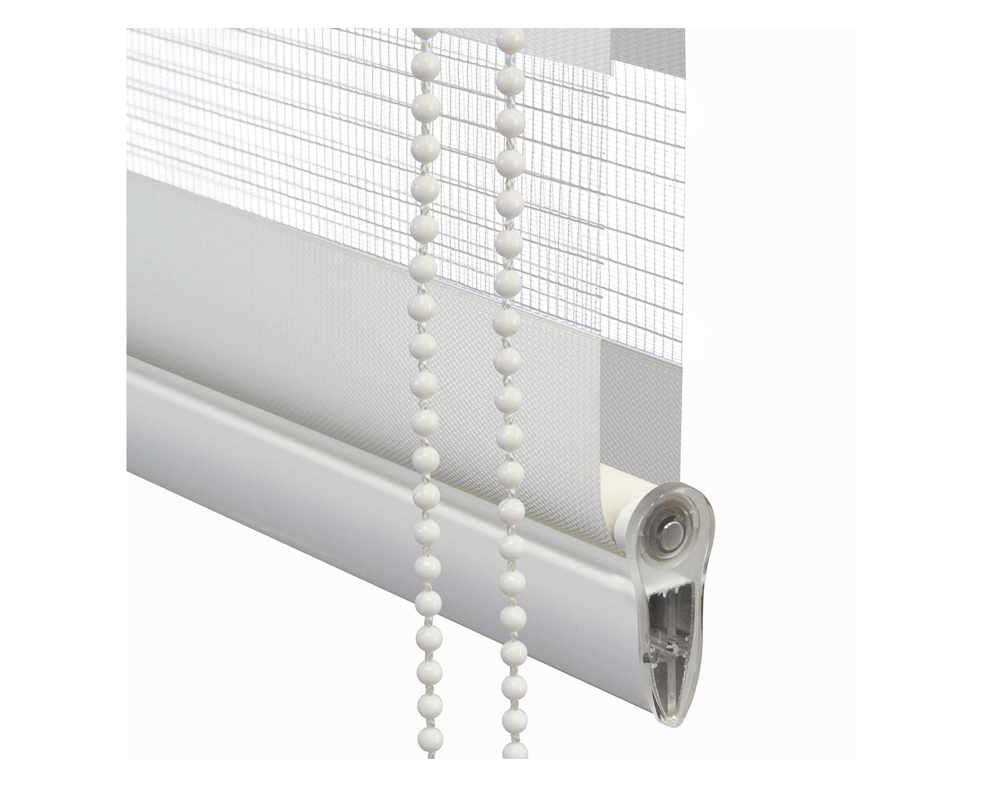 Cortina roller zebra 180x165 cm blanco-4