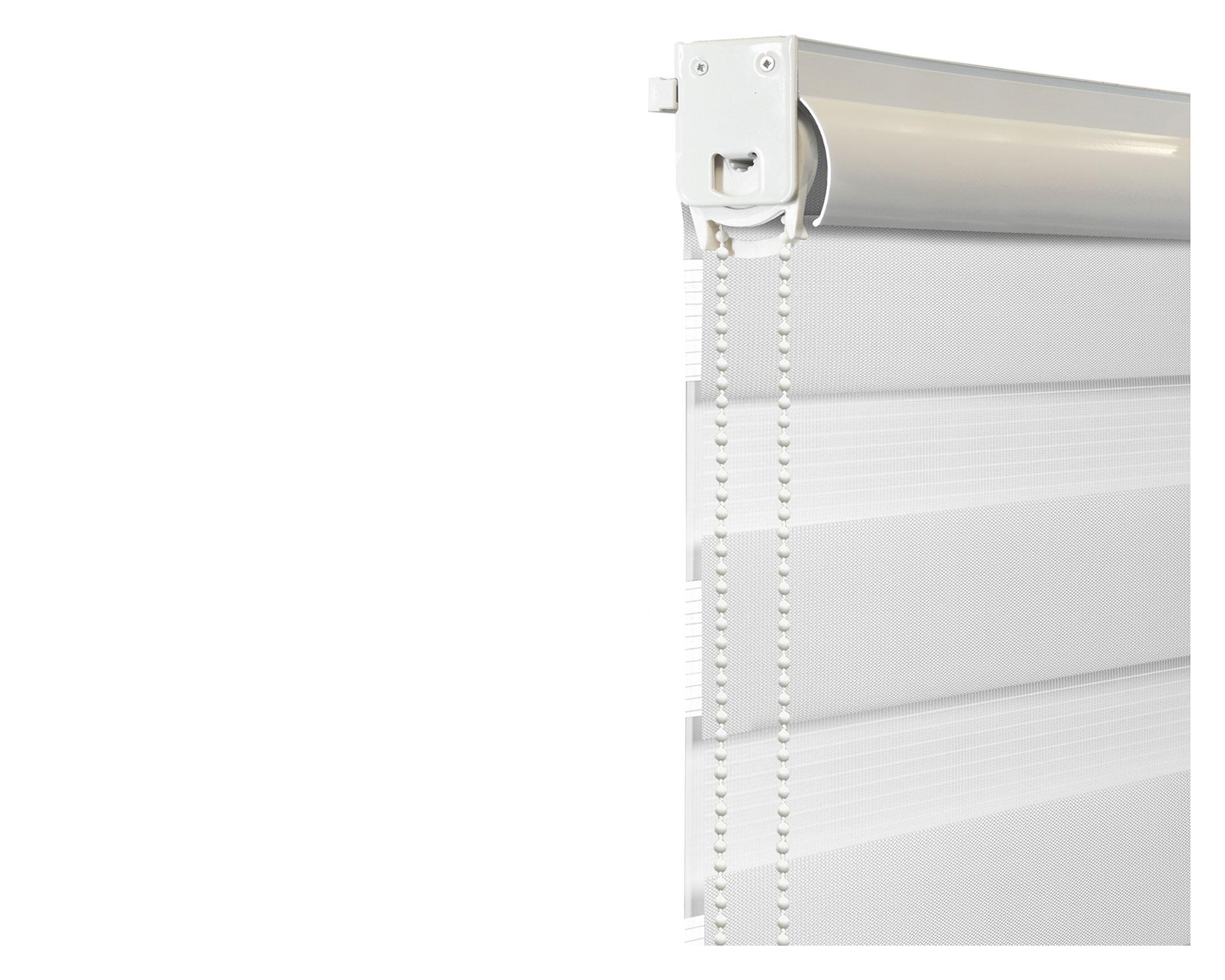 Cortina roller zebra 180x165 cm blanco-8