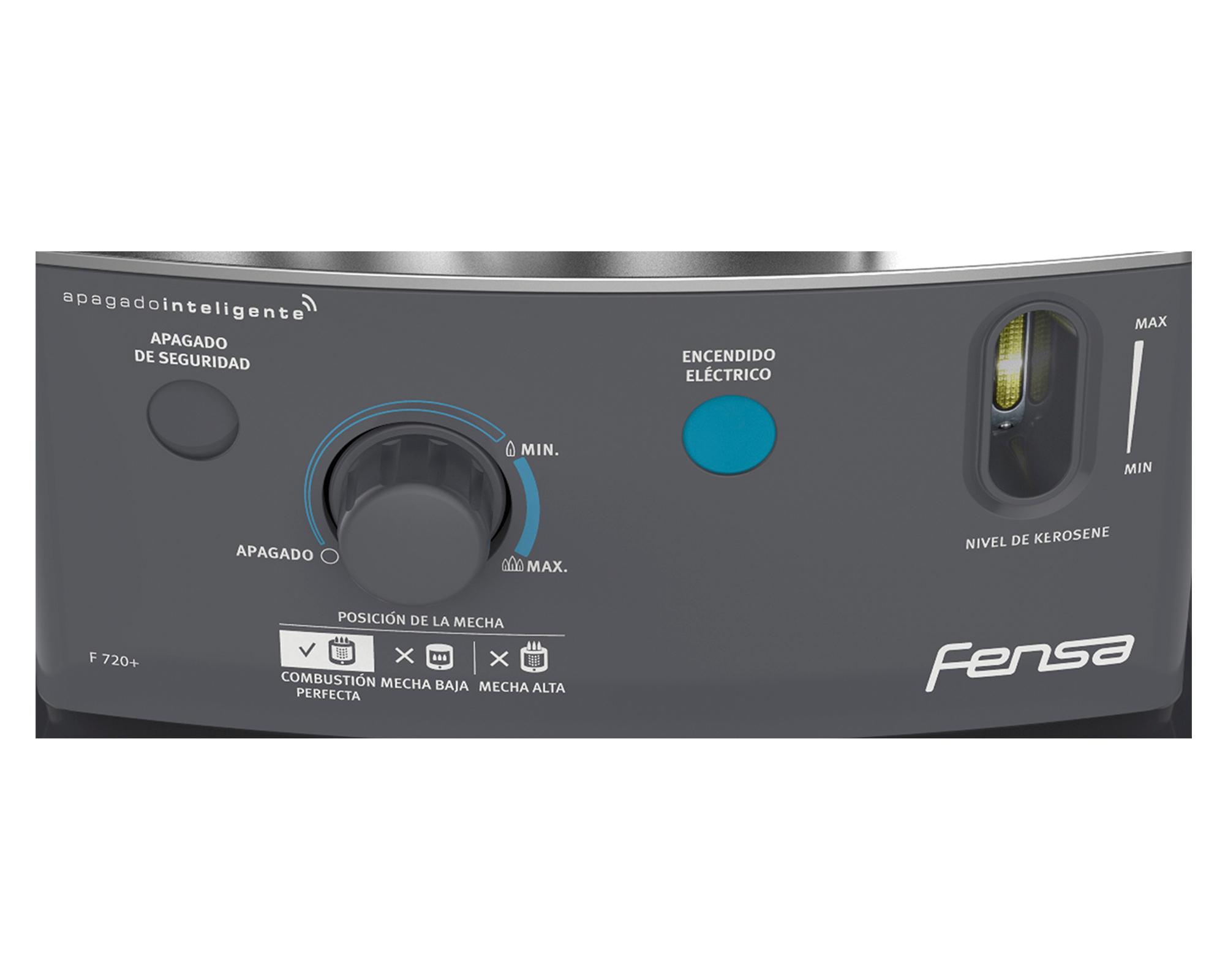 Estufa a parafina 2700W F 720+ grafito Fensa-1