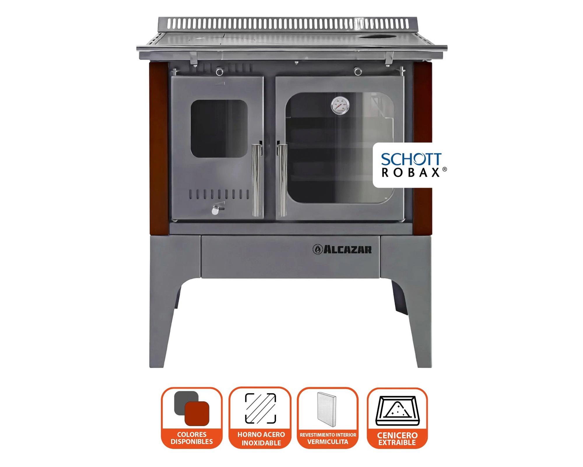 Cocina a leña S-900 Alcazar-1